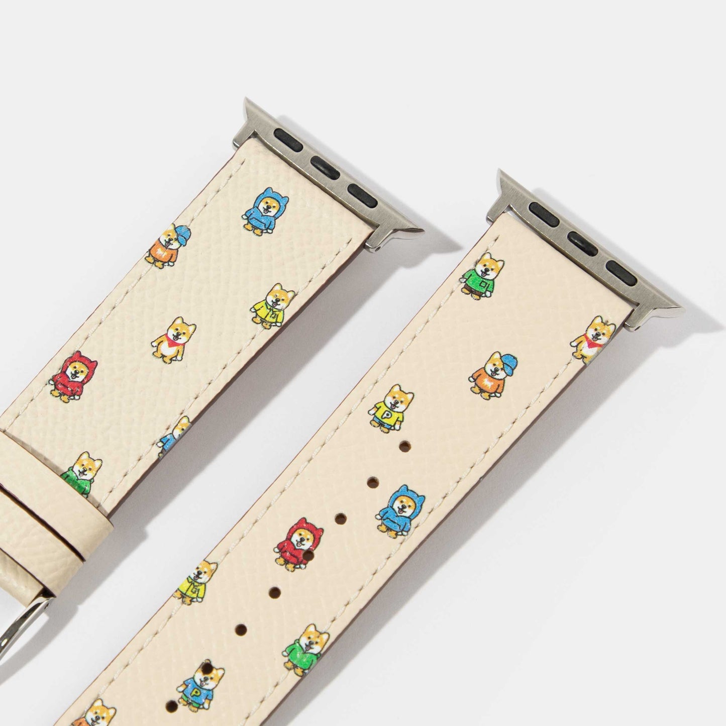 PJai & Friends Monogram Calf Leather Watch Strap Details | Apple Watch Strap