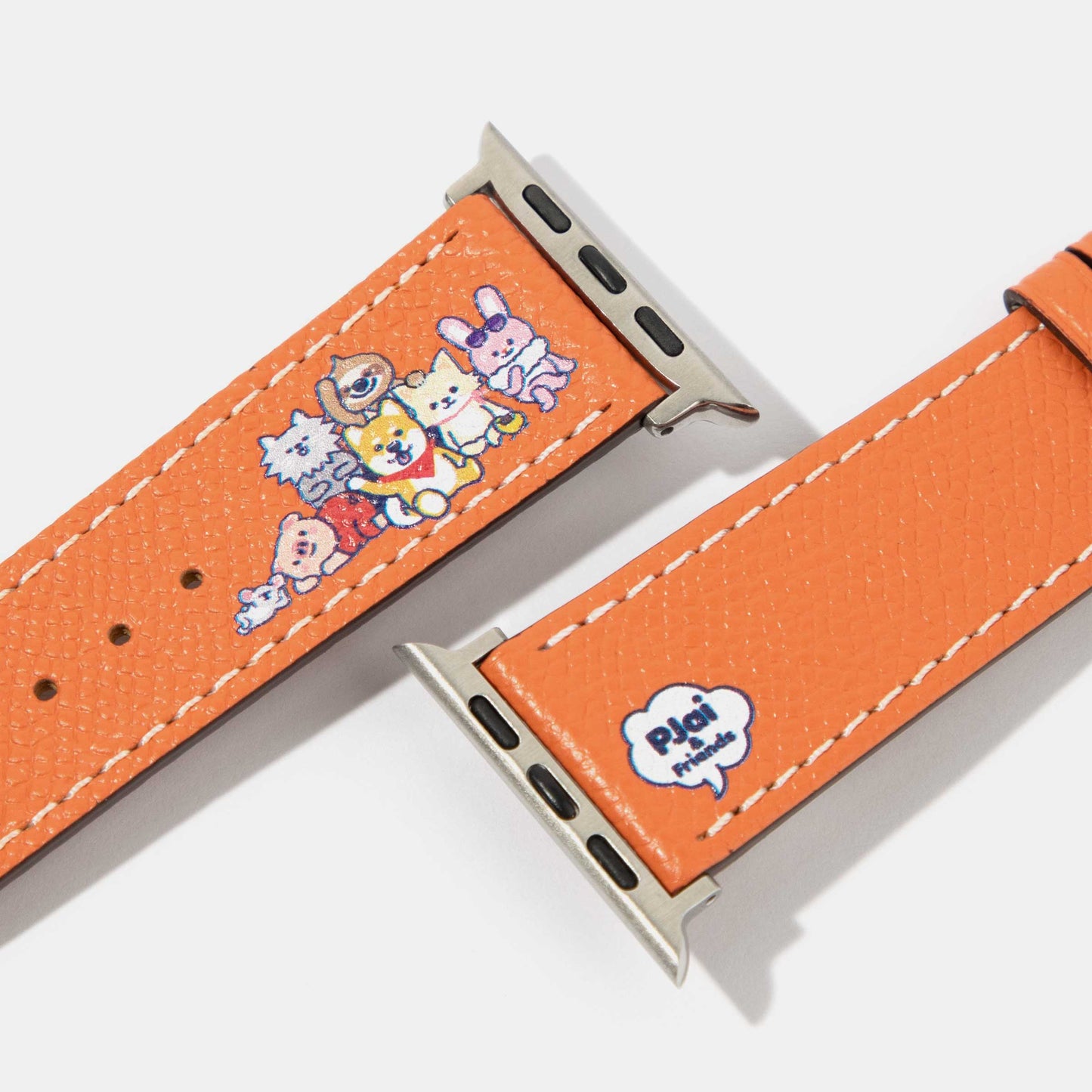 PJai & Friends Family Calf Leather Watch Strap Details | Apple Watch Strap