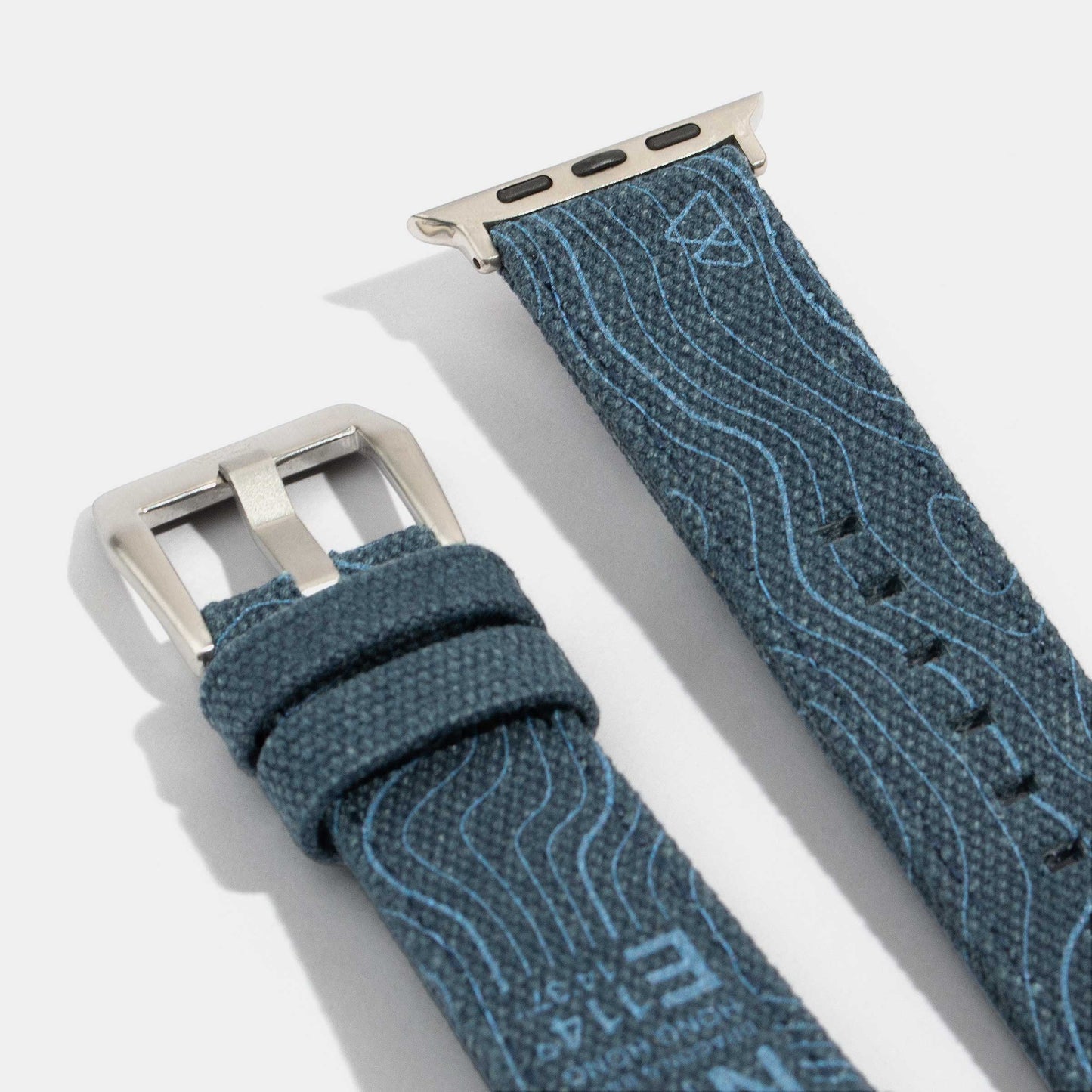 Apple Watch Strap-Canvas Watch Strap-Dragons Back Printed Canvas Watch Strap
