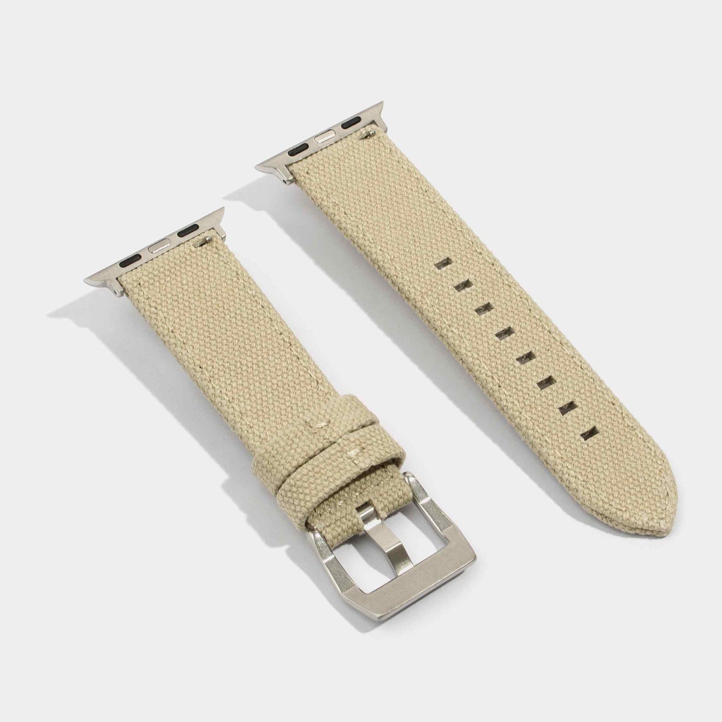 Apple Watch Strap-Canvas Watch Strap-Lion Rock Printed Canvas Watch Strap