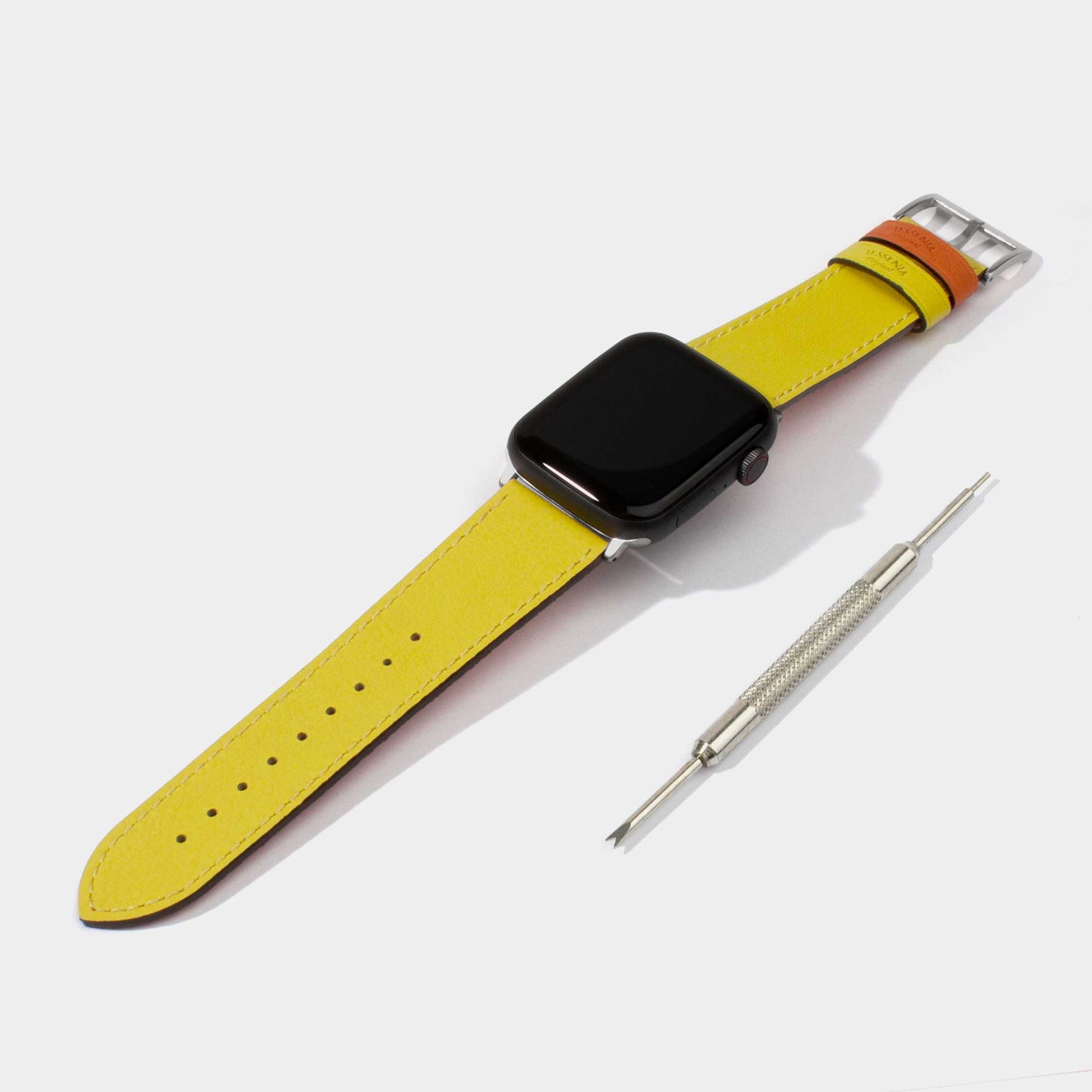 Reversible Straps "Orange & Yellow" | Apple Watch Jessenia Original