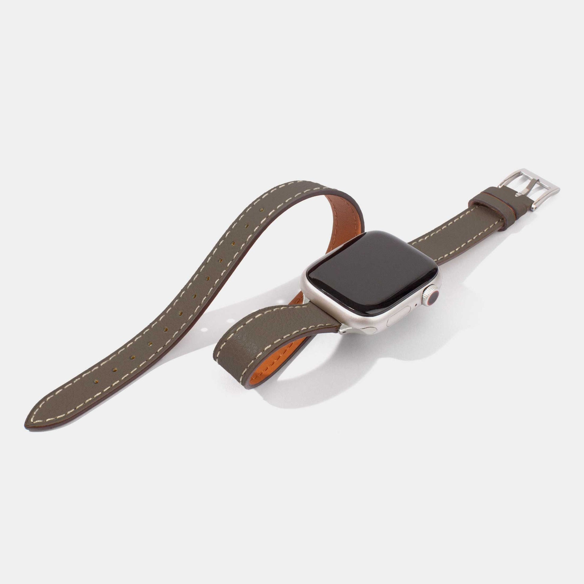 Double Tour Leather Band | Calf Leather | Apple Watch Jessenia Original