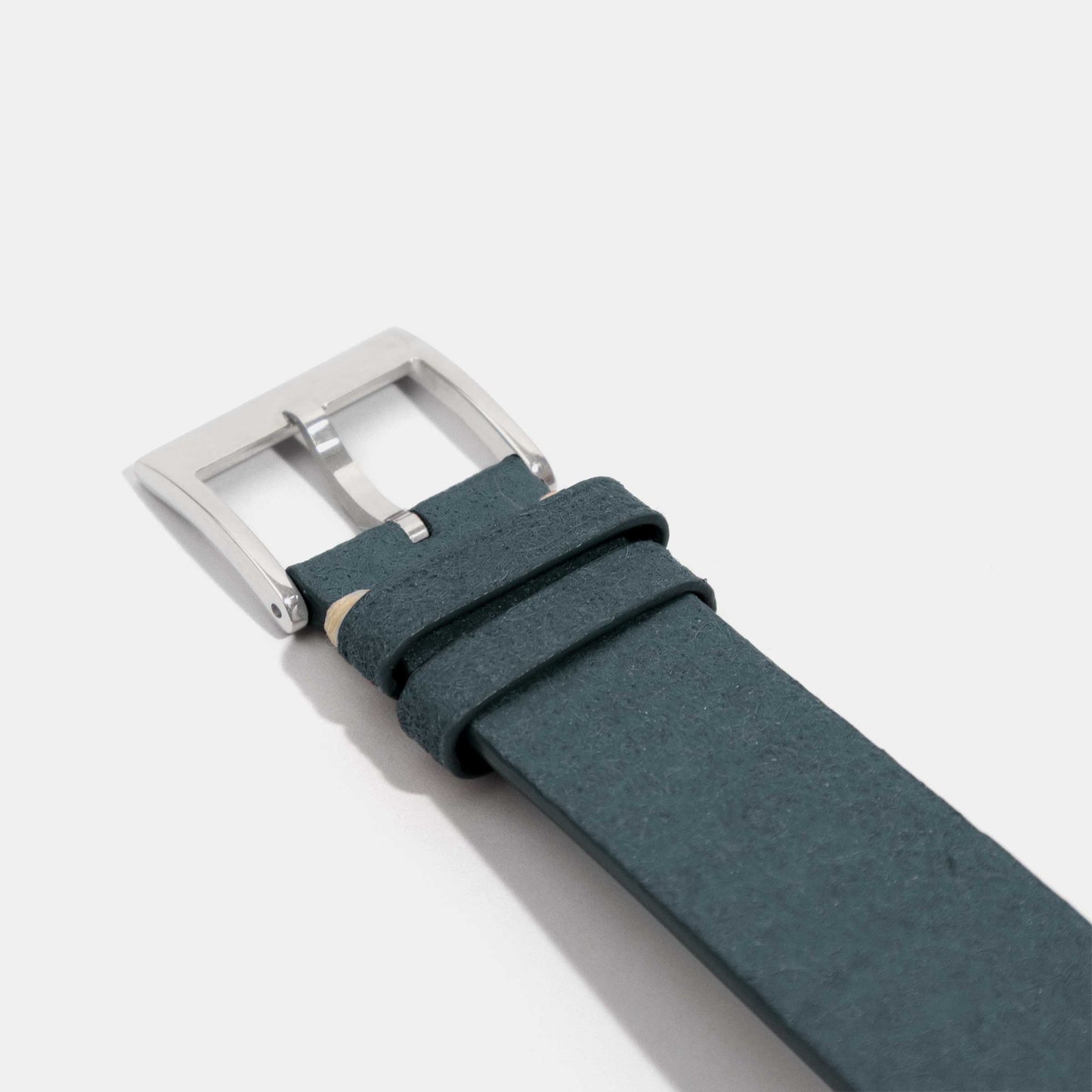apple watch strap-pineapple leather watch strap-blue