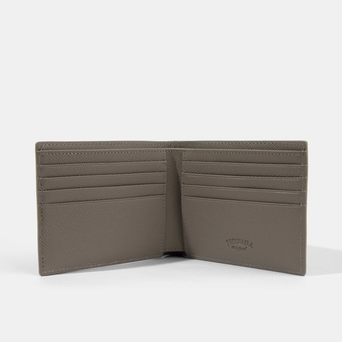 Epsom Calf Leather Bi-Fold Wallet - PJai Family | PJai & Friends | Leather Goods