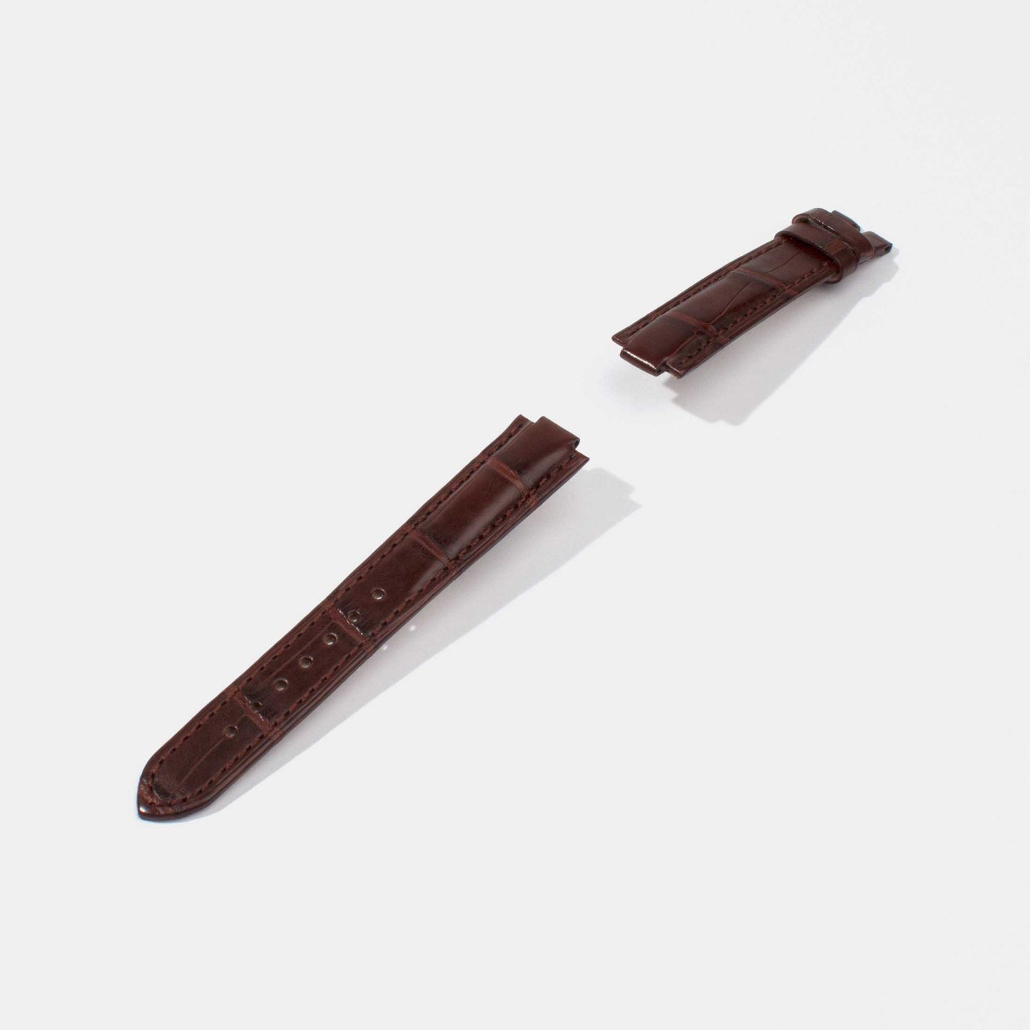 Alligator Watch Strap for Cartier Ballon Bleu | Pin Buckle