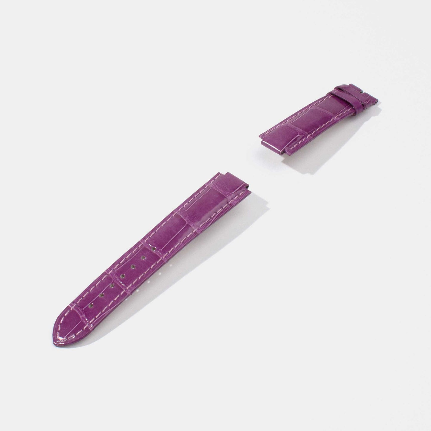 Alligator Watch Strap for Cartier Ballon Bleu | Pin Buckle