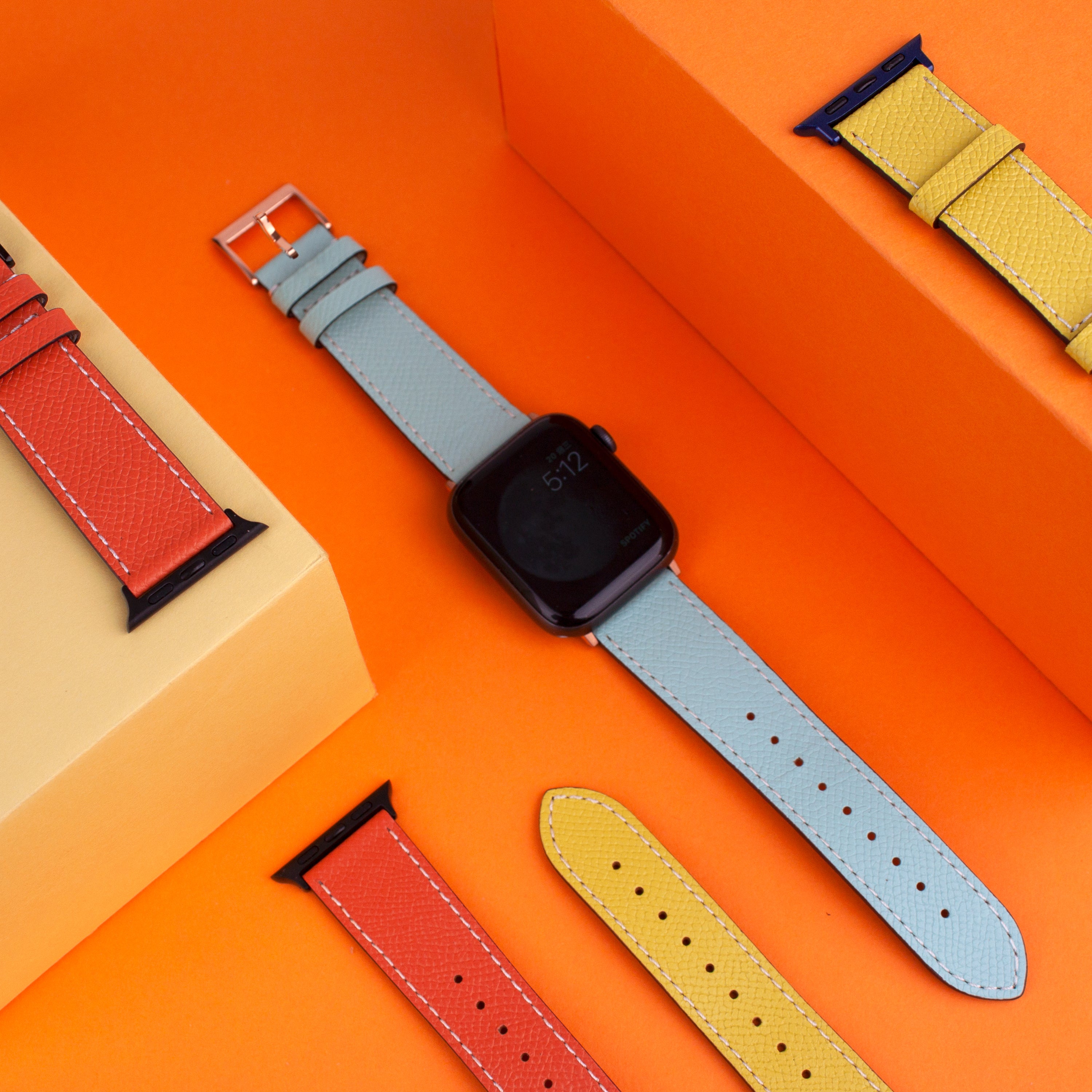 watch band-apple watch錶帶推薦-leather strap-皮錶帶推薦-gift for her-apple watch se錶帶