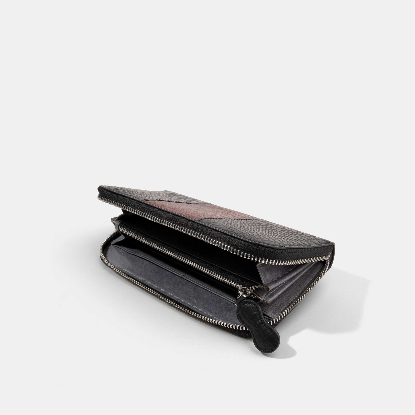 8" 2-Tone Long Wallet | Alligator | Jessenia Original
