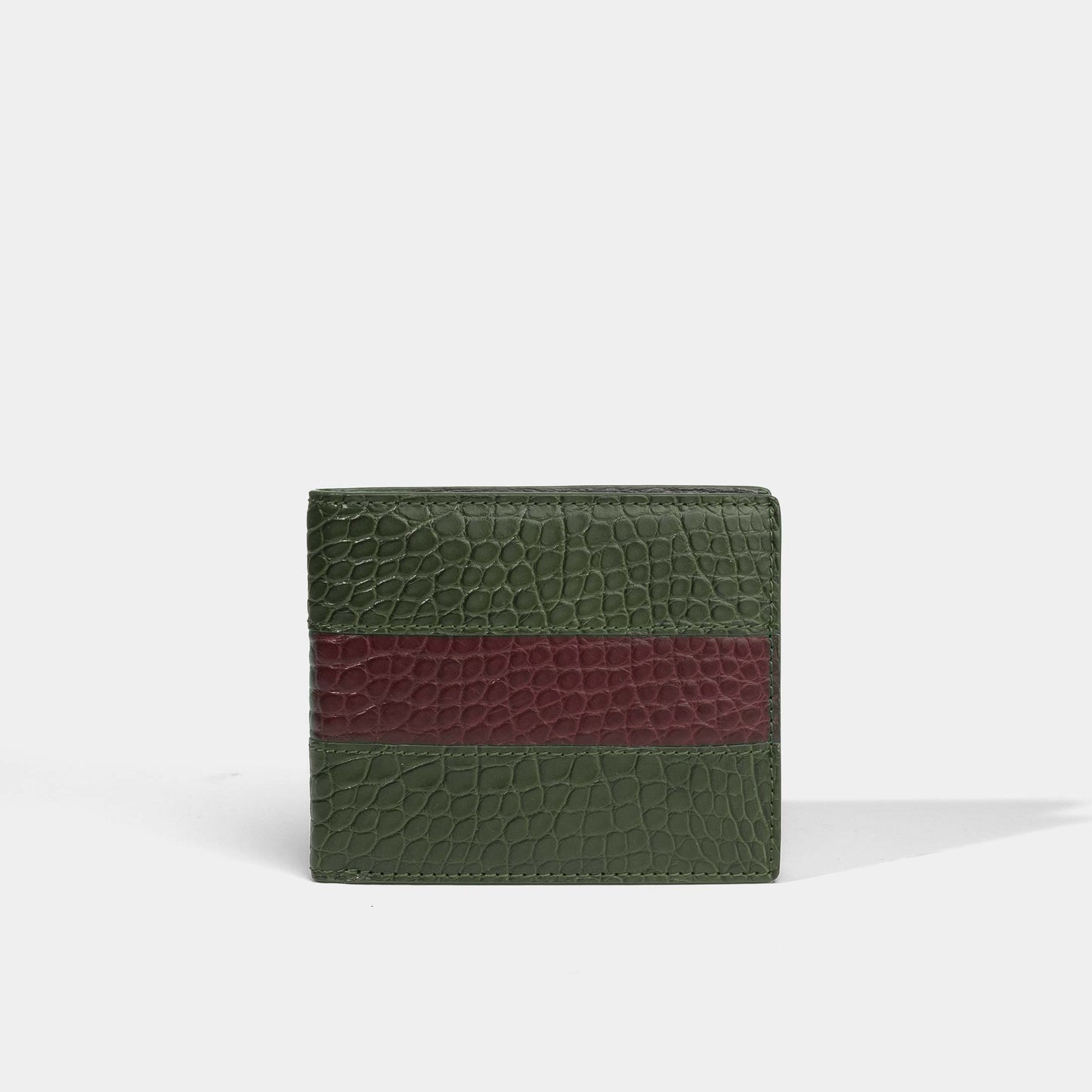 Bi-Fold Men Wallet | Semi-Matte Alligator | Jessenia Original