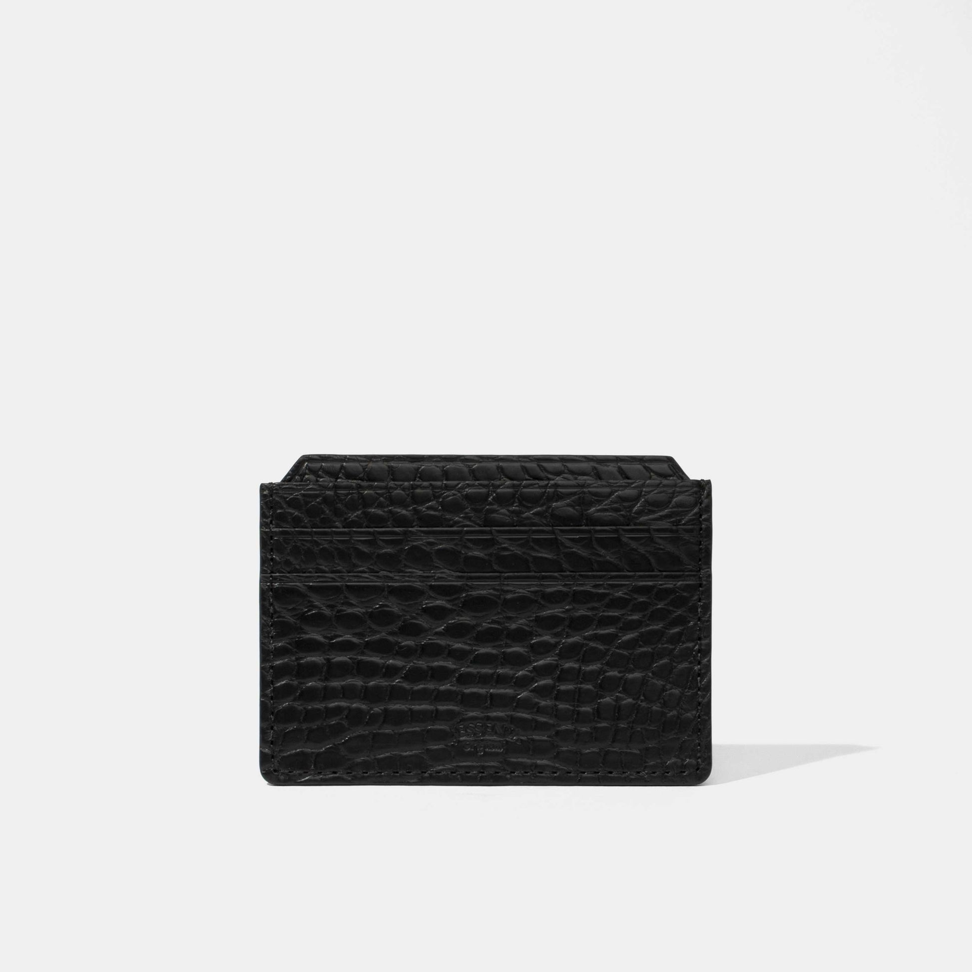 Six Slot Card Holder | Alligator Leather | Jessenia Original