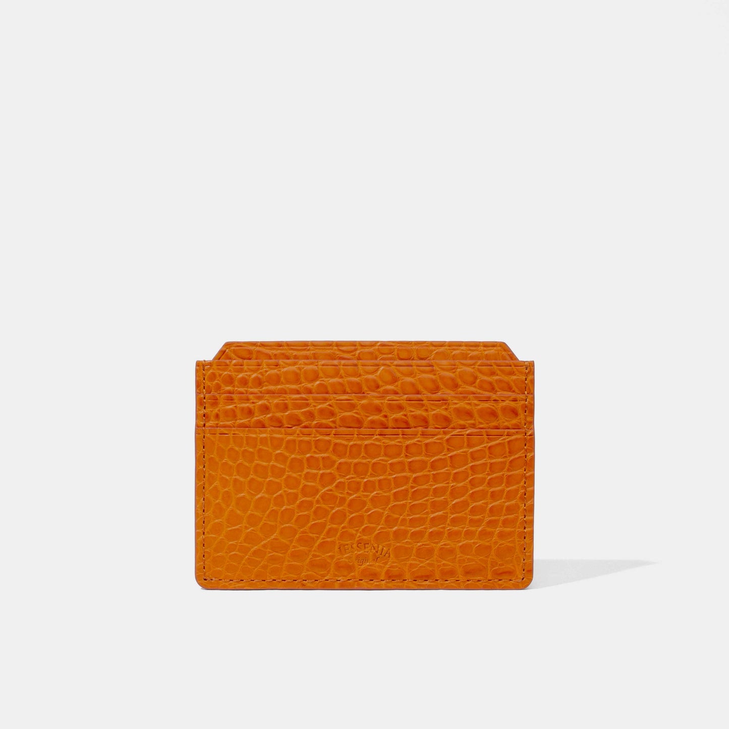 Six Slot Card Holder | Alligator Leather | Jessenia Original