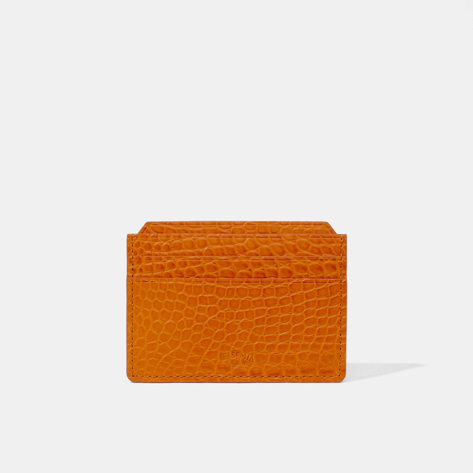Six Slot Card Holder | Alligator Leather | Jessenia Original