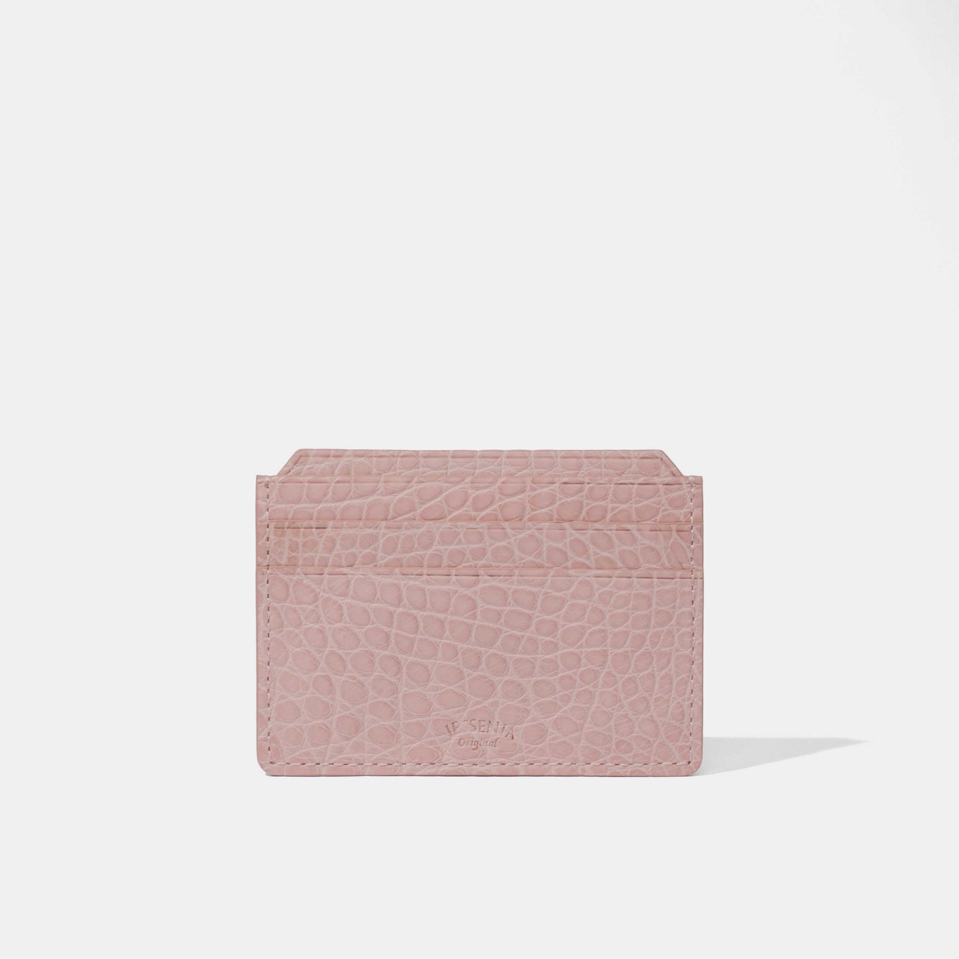 Six Slot Card Holder | Alligator Leather | Jessenia Original