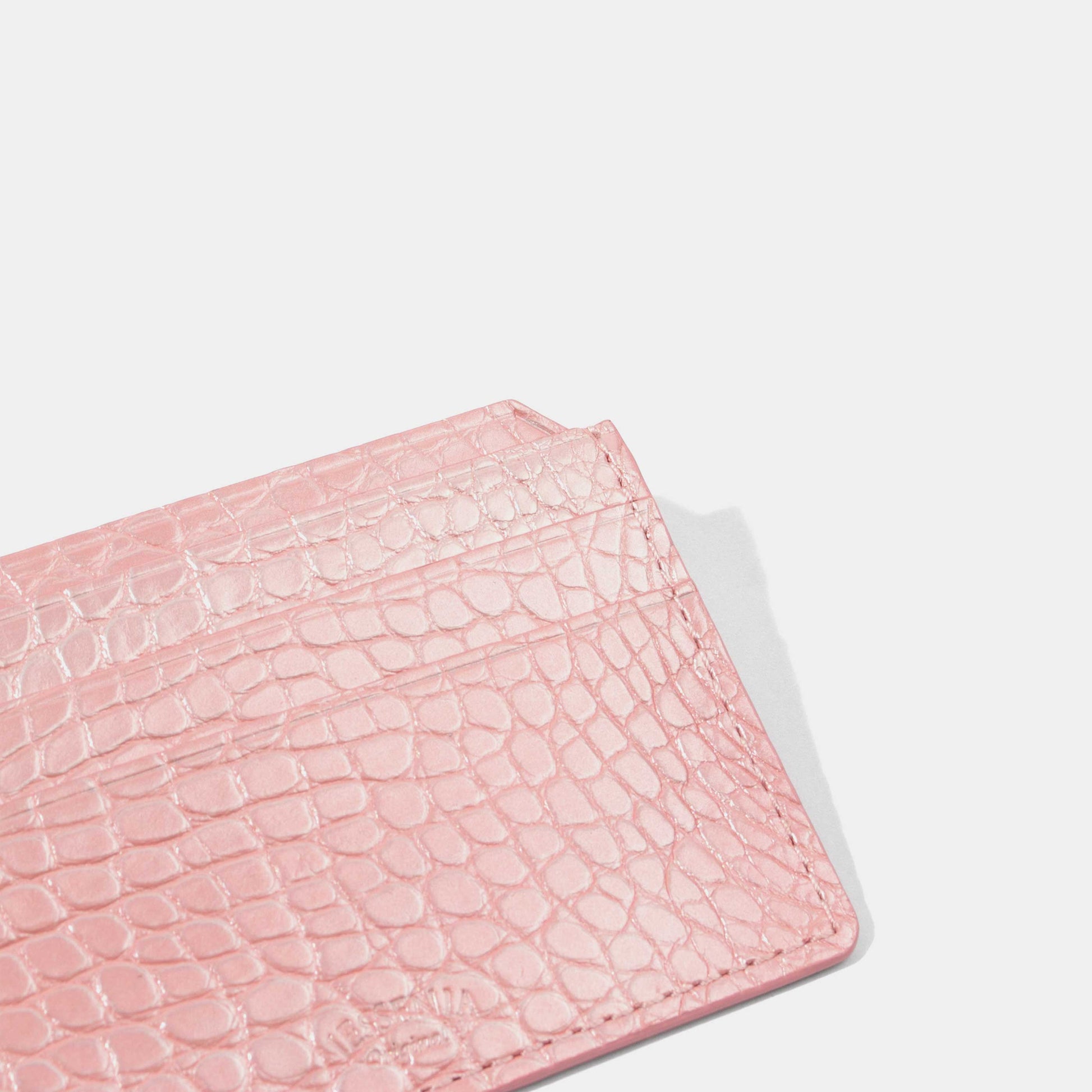 Six Slot Card Holder | Alligator Leather | Jessenia Original