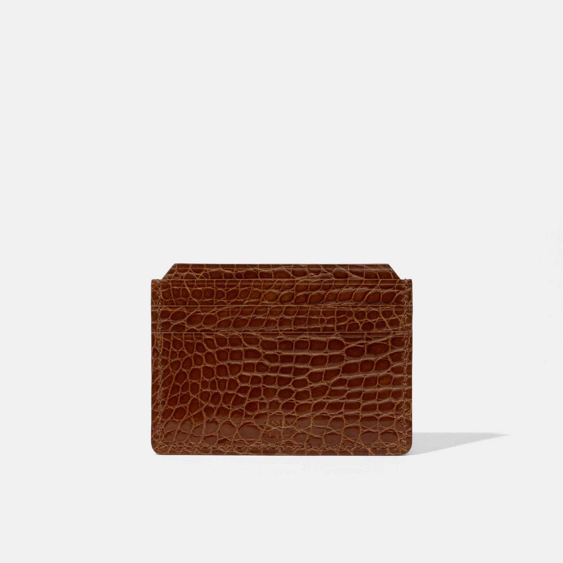 Six Slot Card Holder | Alligator Leather | Jessenia Original