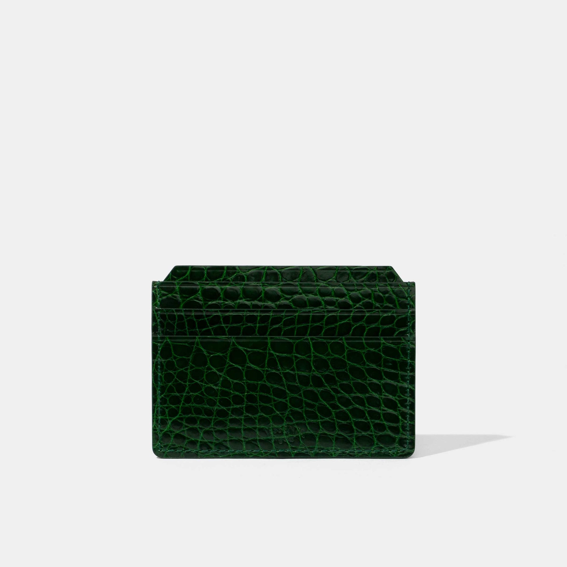 Six Slot Card Holder | Alligator Leather | Jessenia Original
