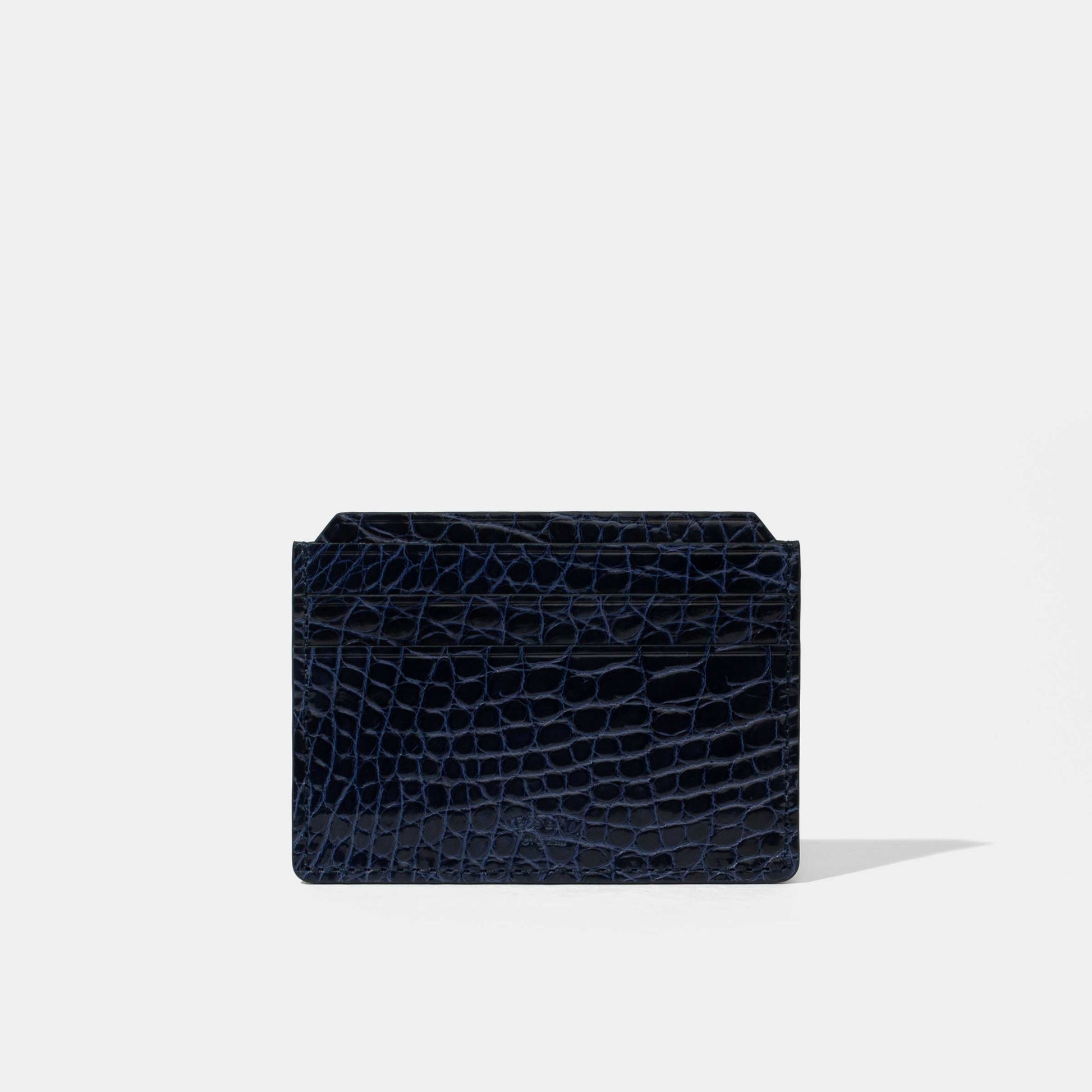 Six Slot Card Holder | Alligator Leather | Jessenia Original