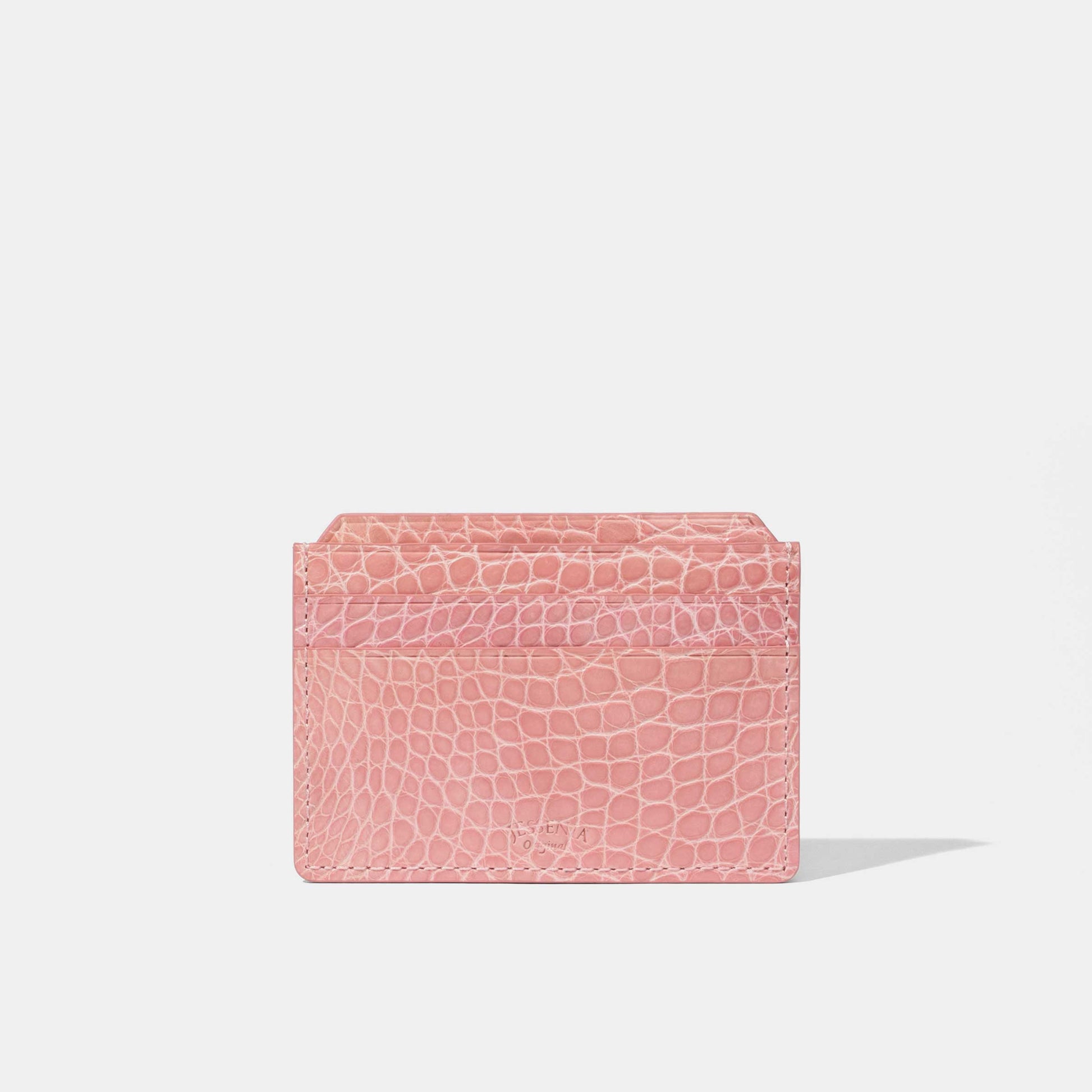 Six Slot Card Holder | Alligator Leather | Jessenia Original