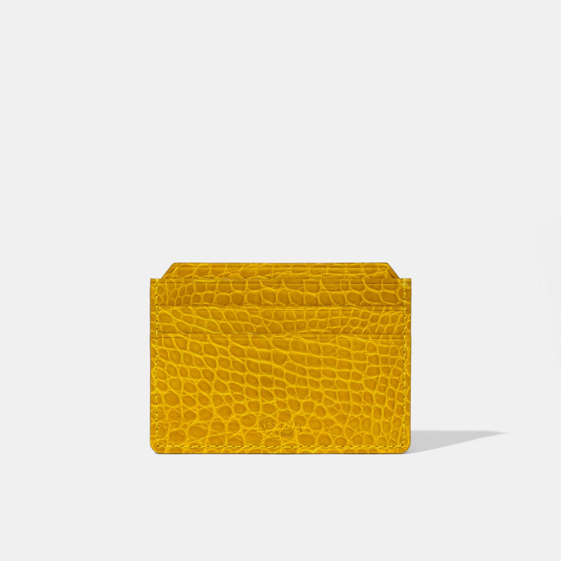 Six Slot Card Holder | Alligator Leather | Jessenia Original