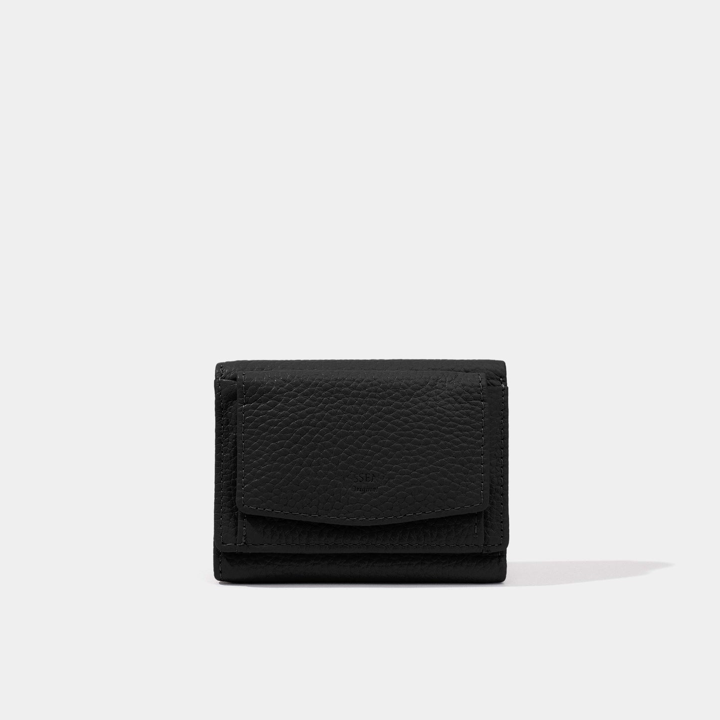 Coins Purse-Leather Coins Purse-Black