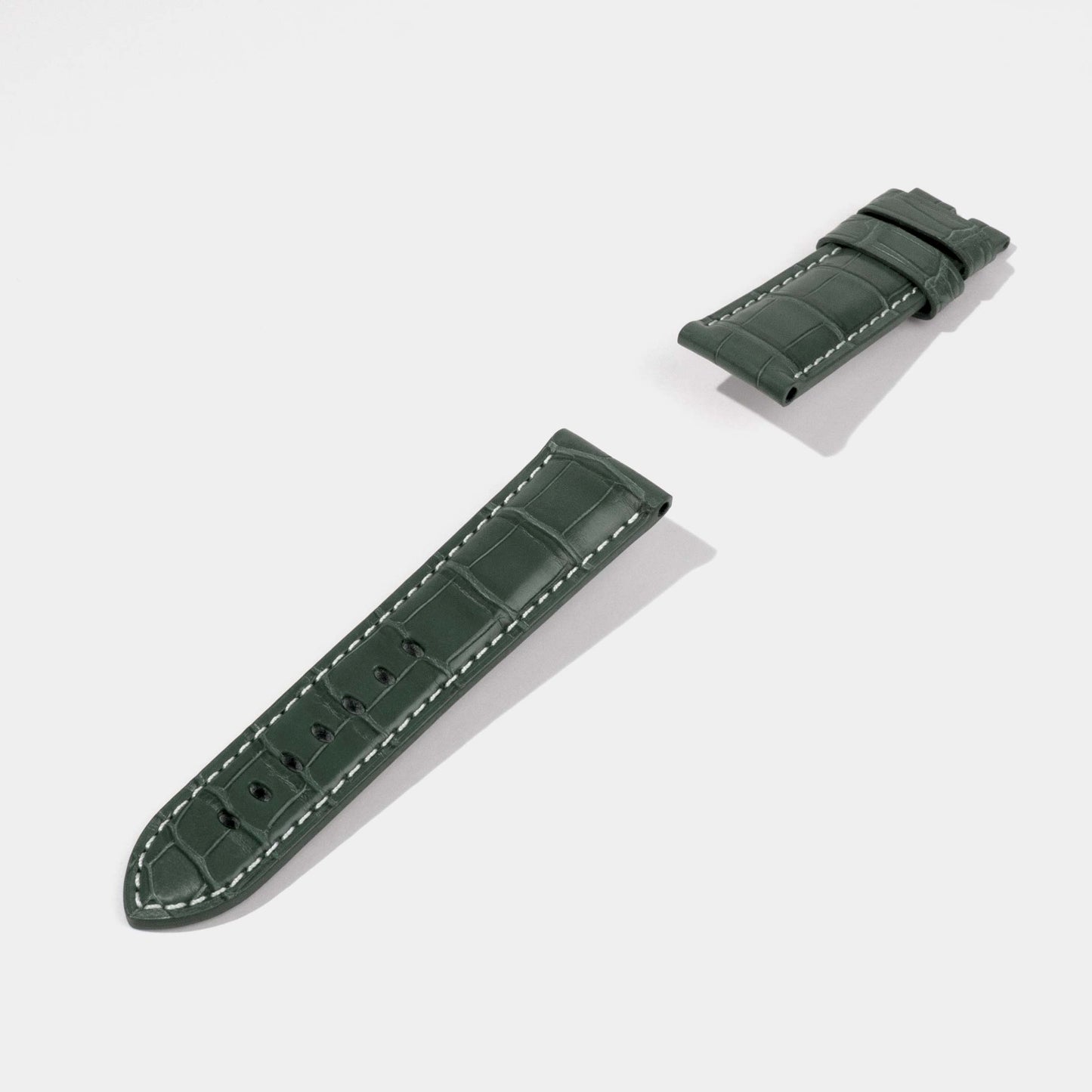 Replacement Watch Strap with Pin Buckle | Semi-Matte Alligator | Panerai Watch Strap