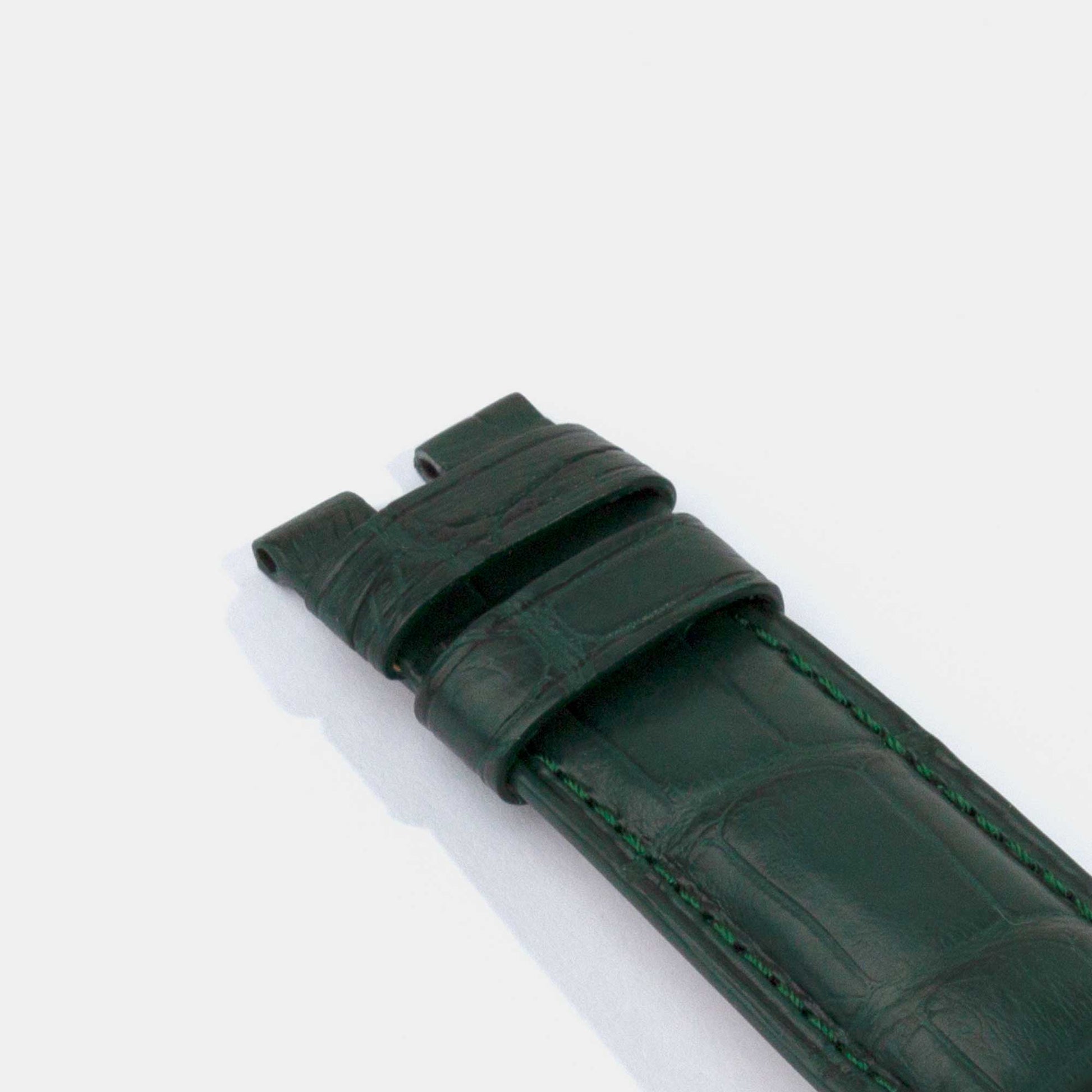 Replacement Watch Straps with Deployment Buckle | Semi-Matte Alligator | Panerai Jessenia Original