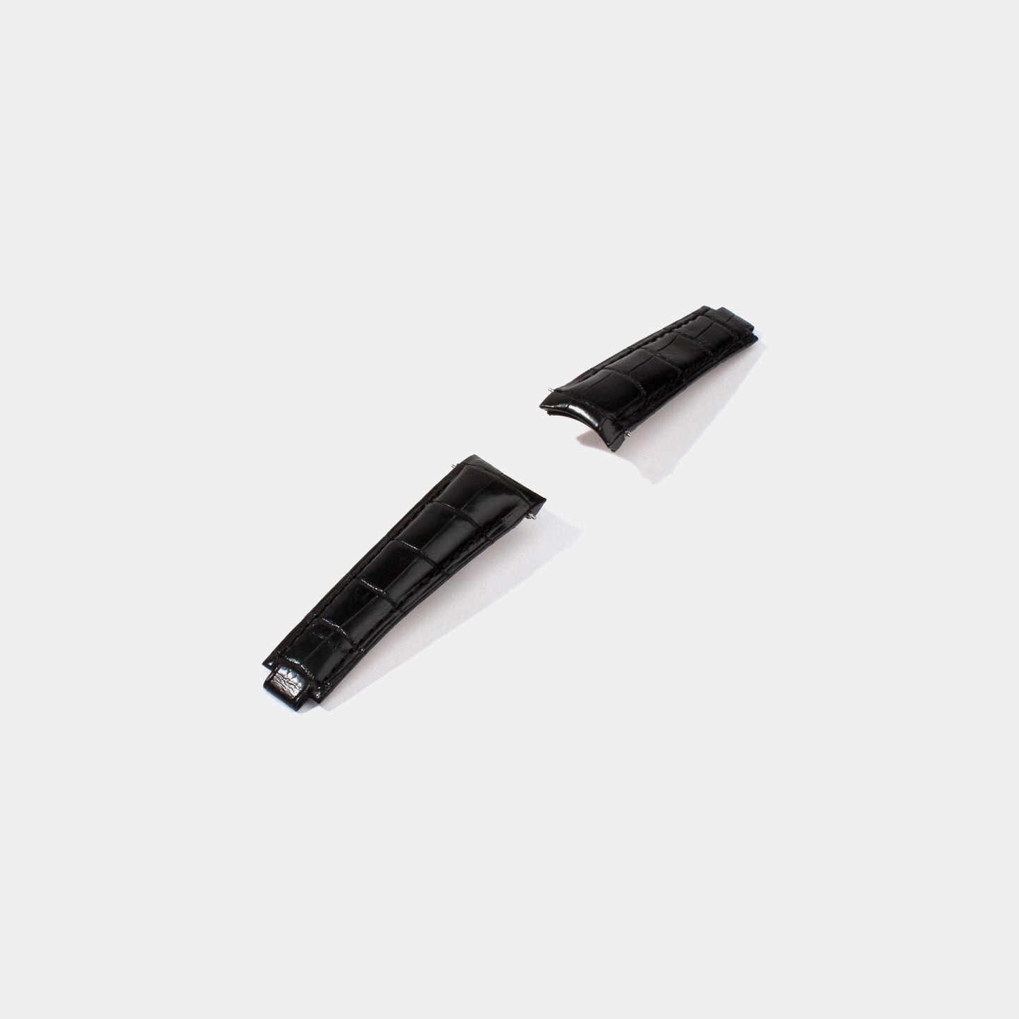 Replacement Watch Straps Daytona with Deployment Buckle | Semi-Matte Alligator | Rolex Jessenia