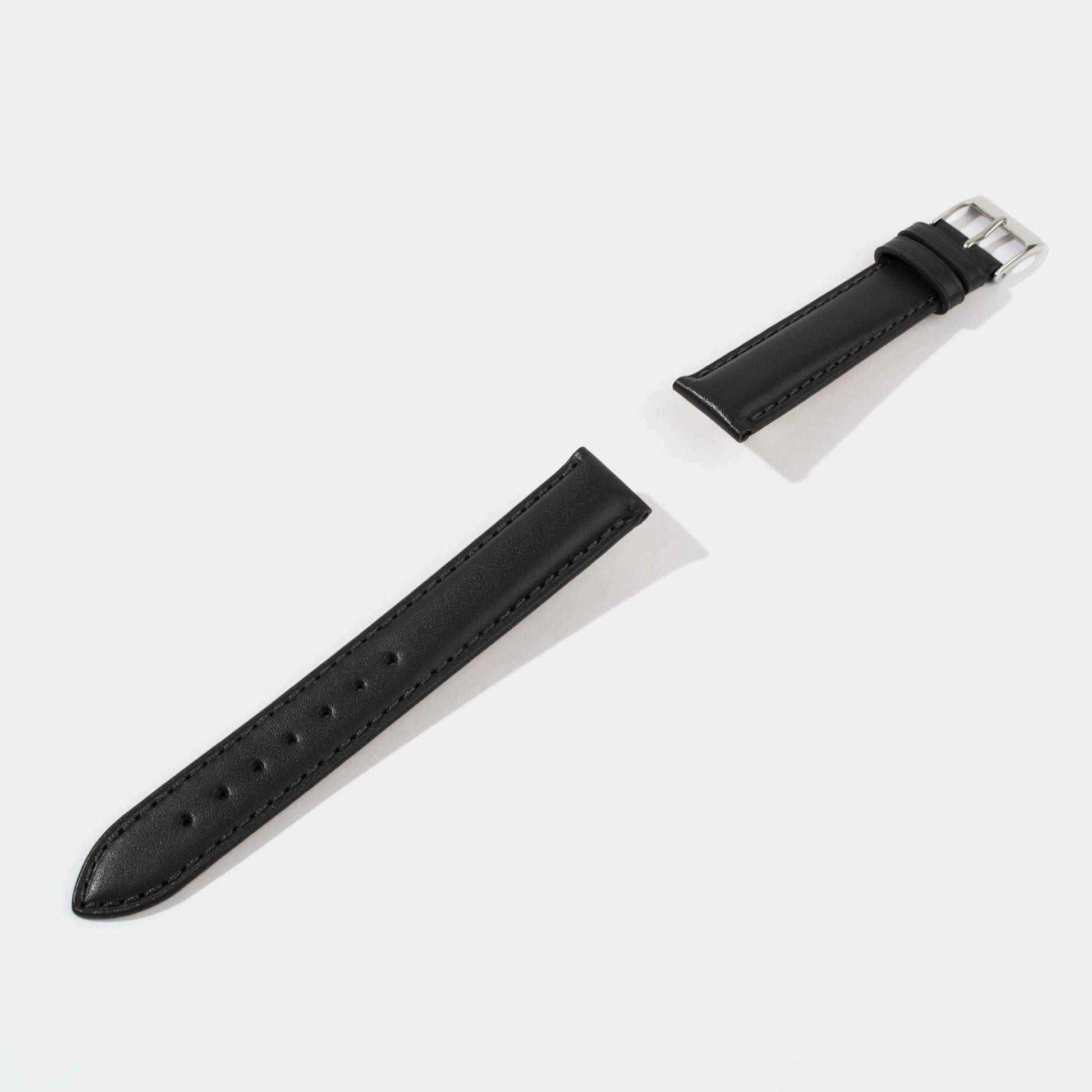 Italian Vegetable Tanned Calf Leather Watch Strap-Universal Watch Strap-Dark