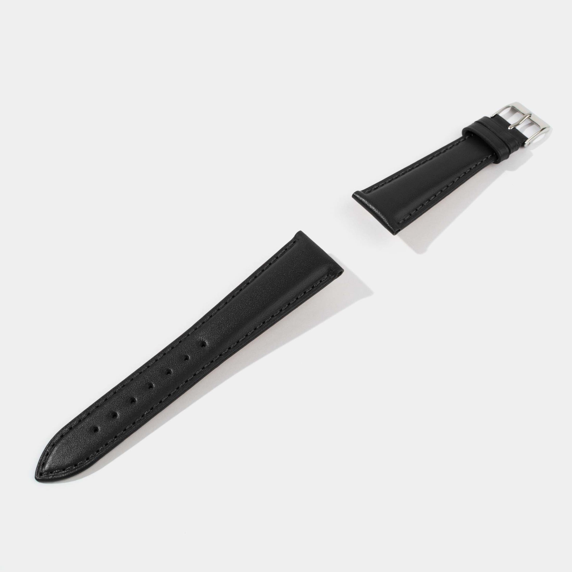 Italian Vegetable Tanned Calf Leather Watch Strap-Universal Watch Strap-Dark