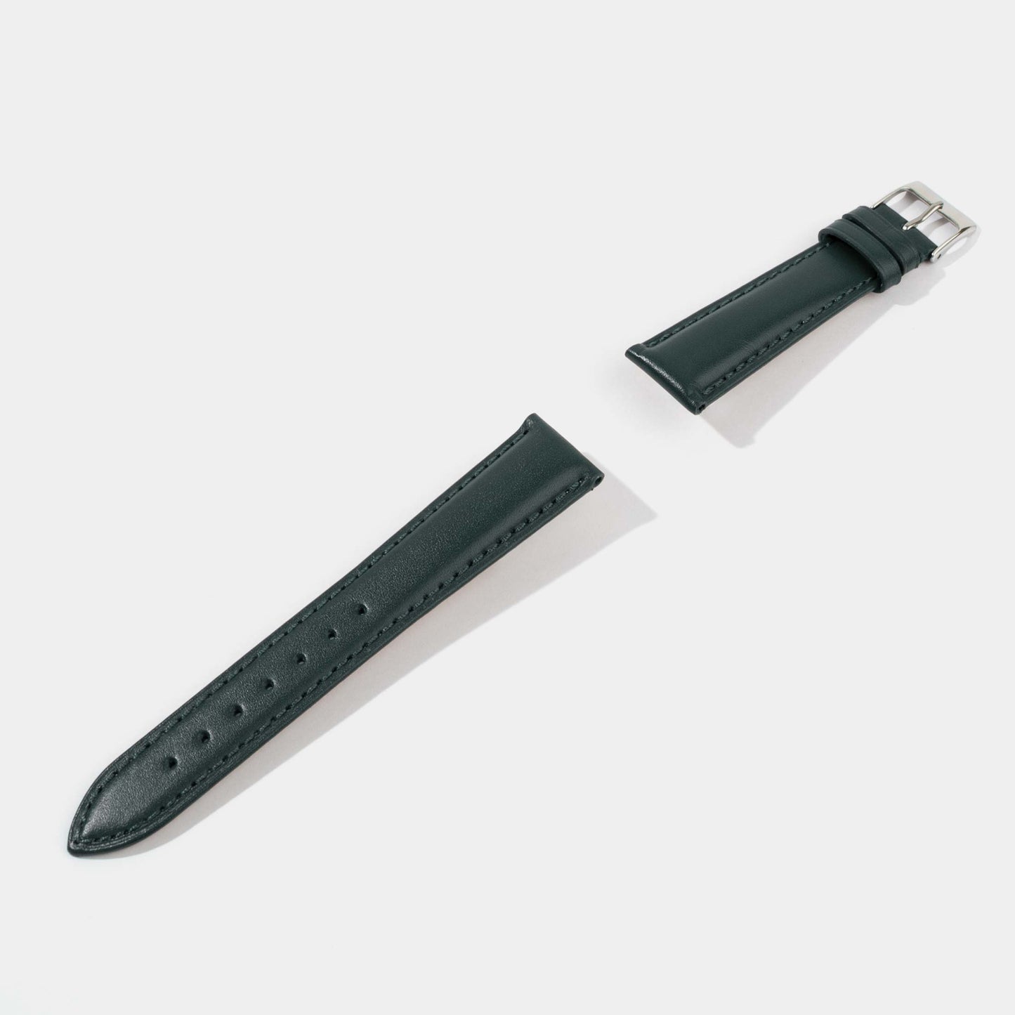 Italian Vegetable Tanned Calf Leather Watch Strap-Universal Watch Strap-Green