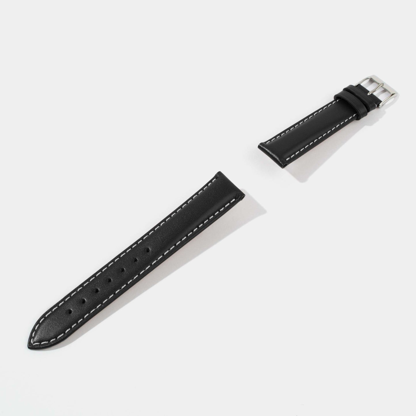 Italian Vegetable Tanned Calf Leather Watch Strap-Universal Watch Strap-Dark