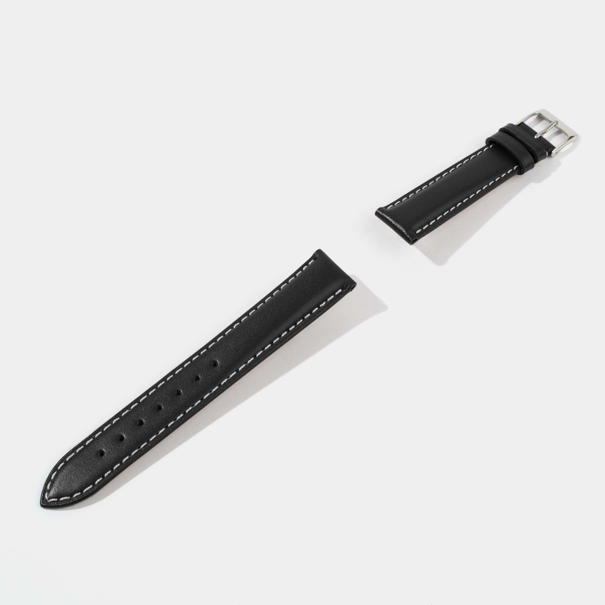 Italian Vegetable Tanned Calf Leather Watch Strap-Universal Watch Strap-Dark