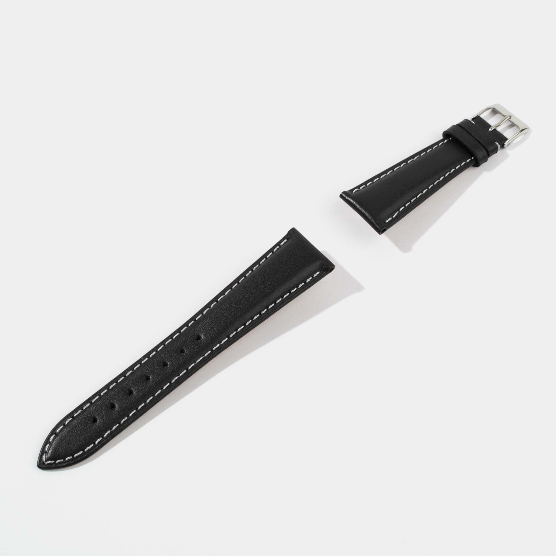 Italian Vegetable Tanned Calf Leather Watch Strap-Universal Watch Strap-Dark