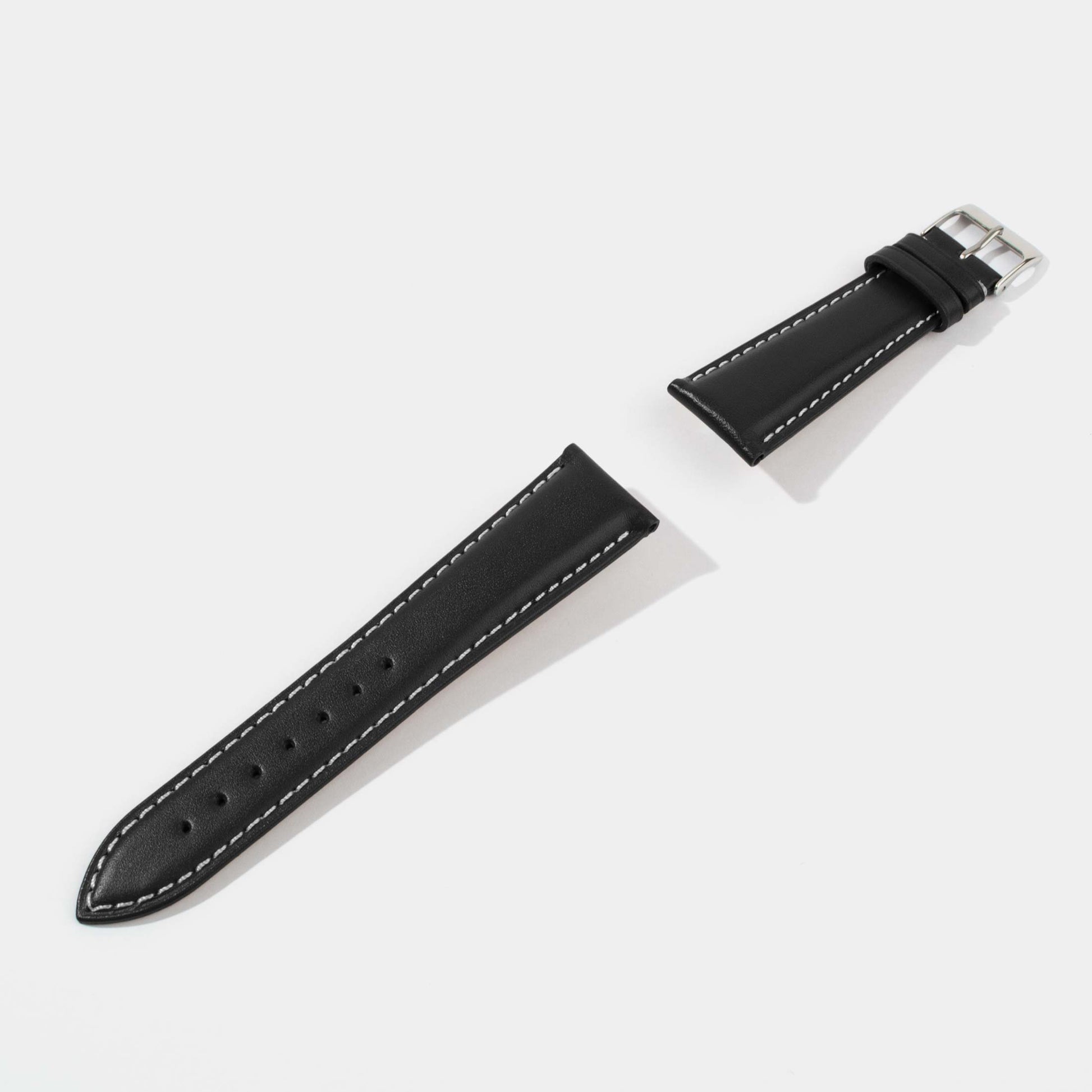 Italian Vegetable Tanned Calf Leather Watch Strap-Universal Watch Strap-Dark