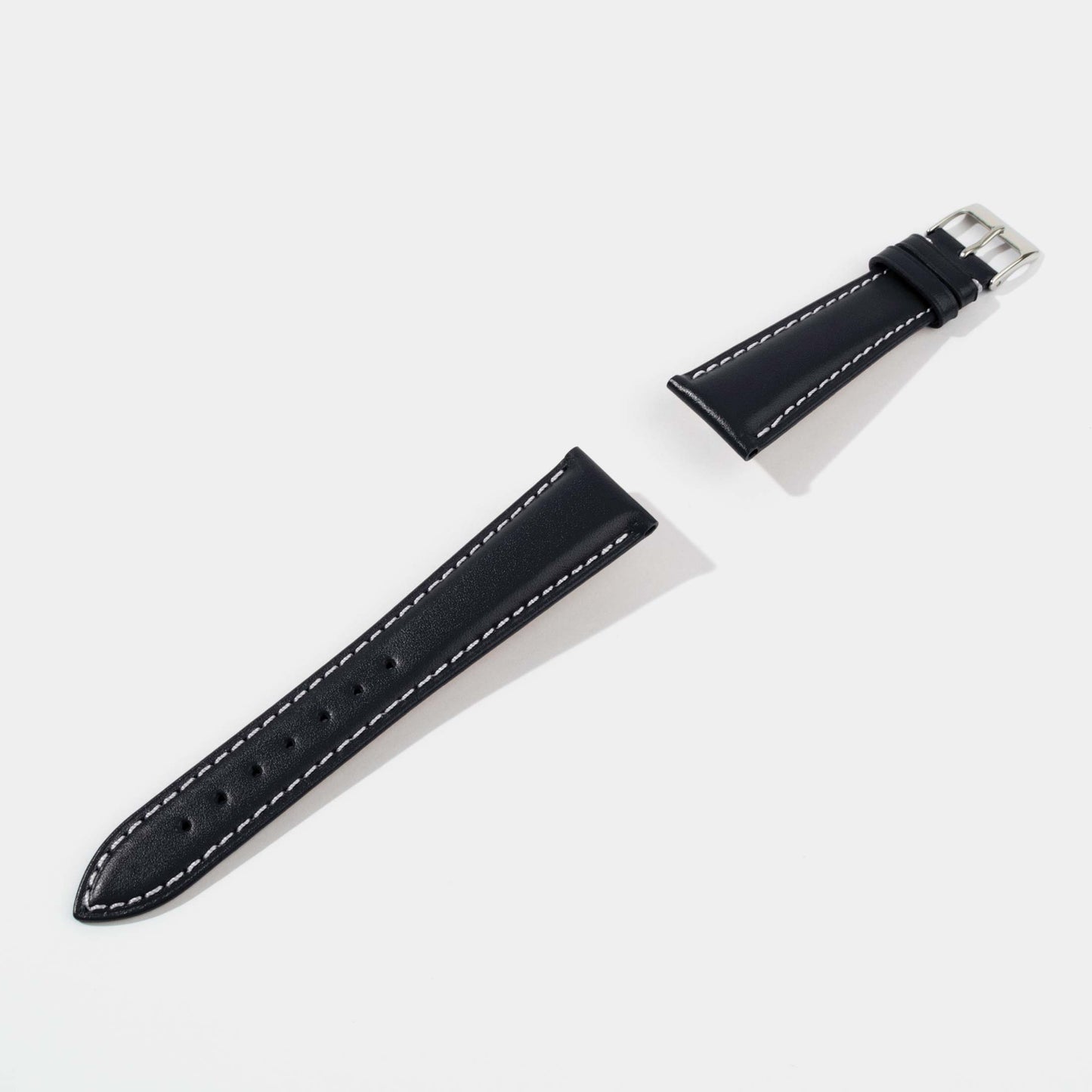 Italian Vegetable Tanned Calf Leather Watch Strap-Universal Watch Strap-Dark