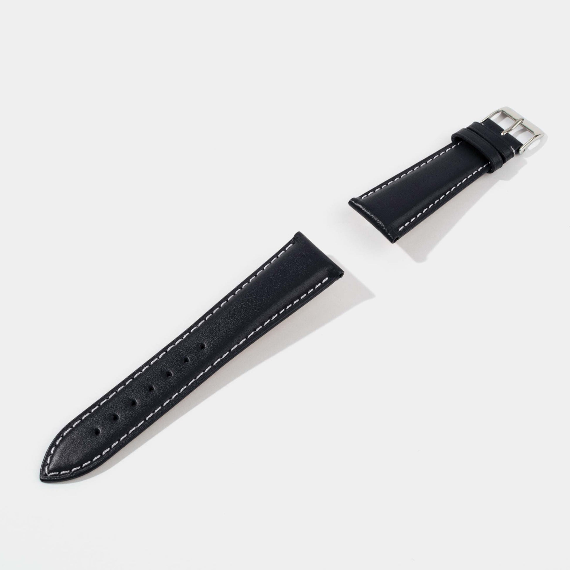 Italian Vegetable Tanned Calf Leather Watch Strap-Universal Watch Strap-Dark