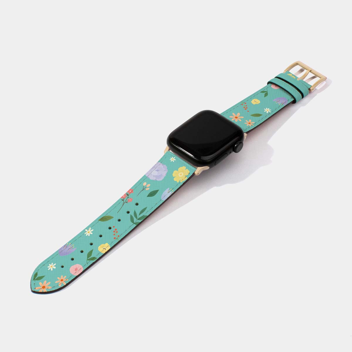 Multi Colour Blossom Leather Watch Strap | Apple Watch Jessenia Original