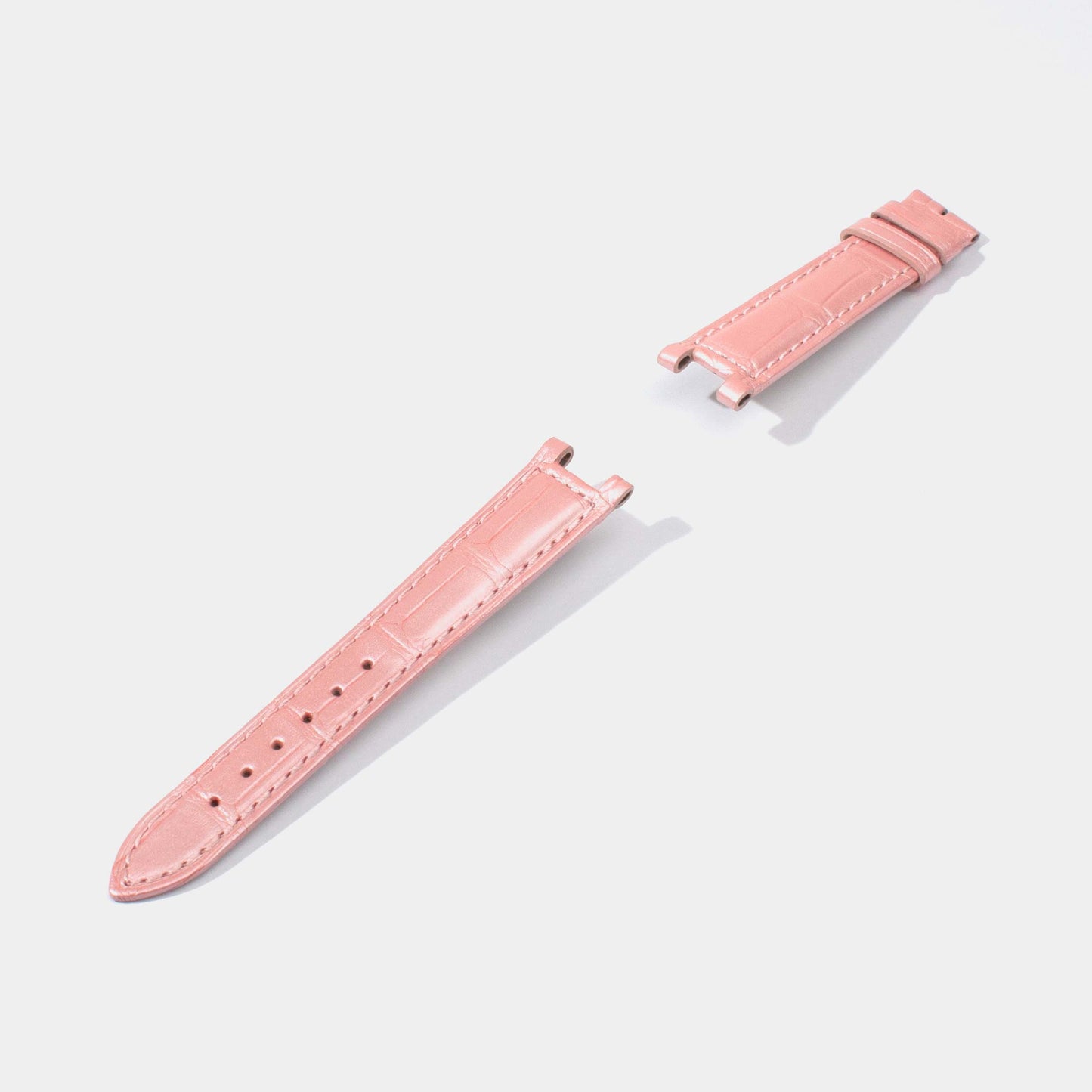 Replacement Watch Straps for Pasha with Pin Buckle | Semi-Matte Alligator | Cartier Jessenia Original