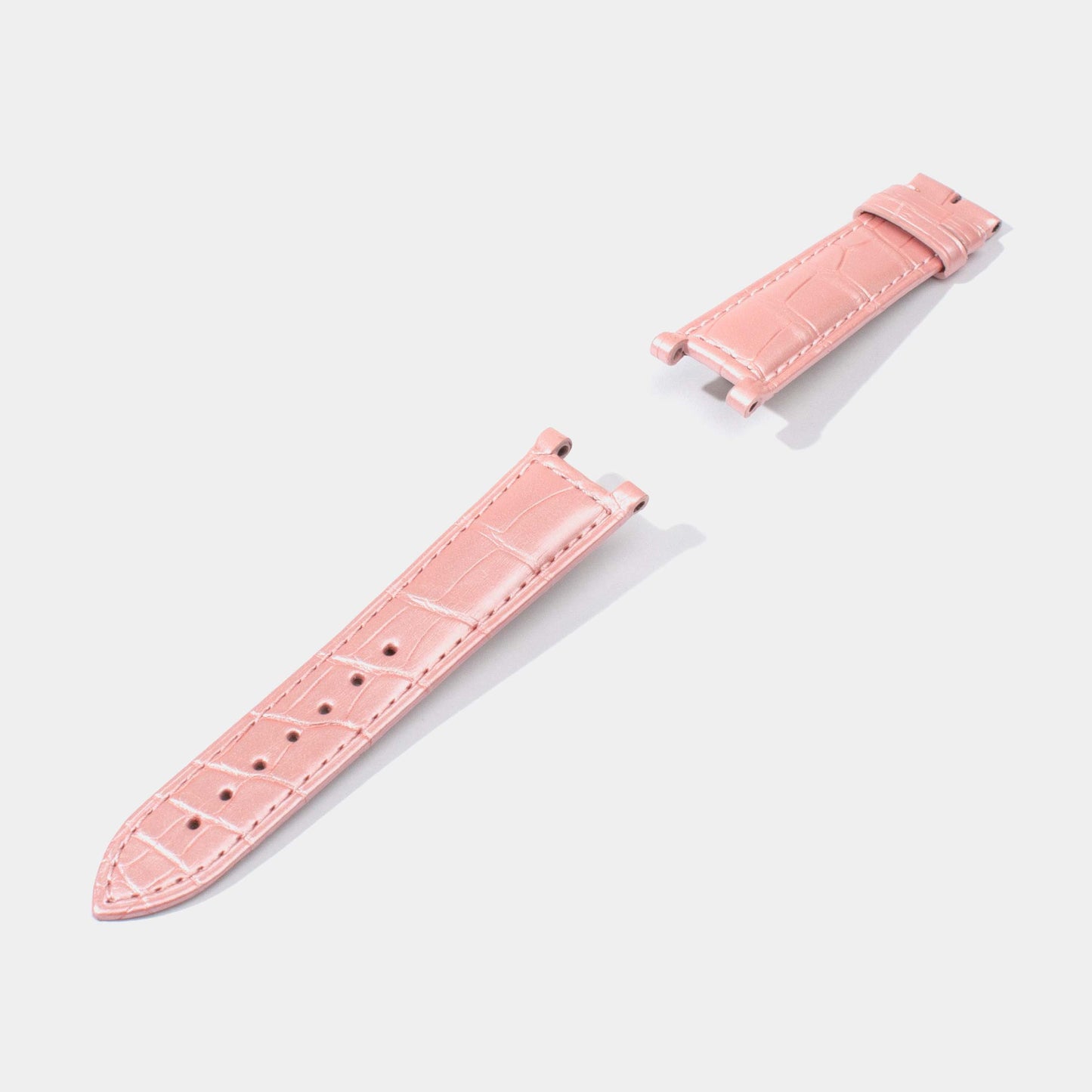 Replacement Watch Straps for Pasha with Pin Buckle | Semi-Matte Alligator | Cartier Jessenia Original