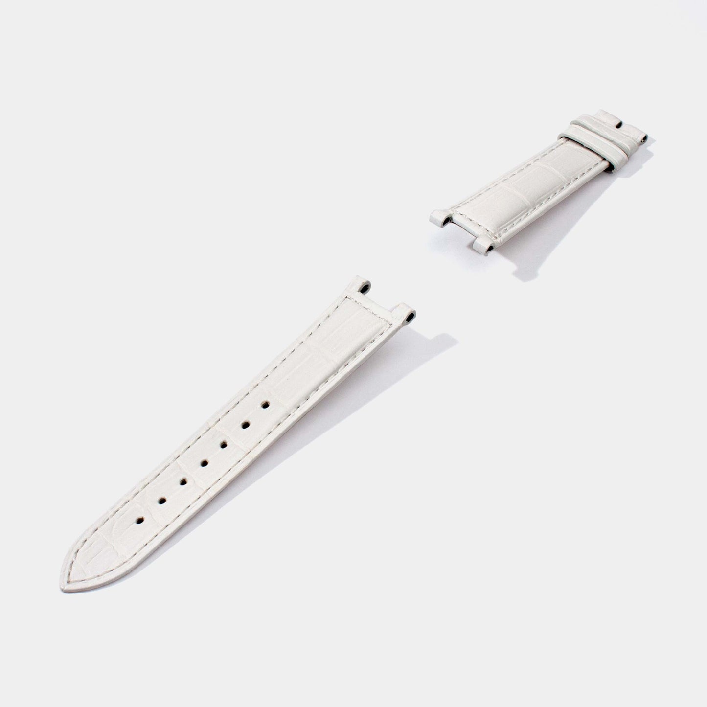 Replacement Watch Straps for Pasha with Pin Buckle | Semi-Matte Alligator | Cartier Jessenia Original