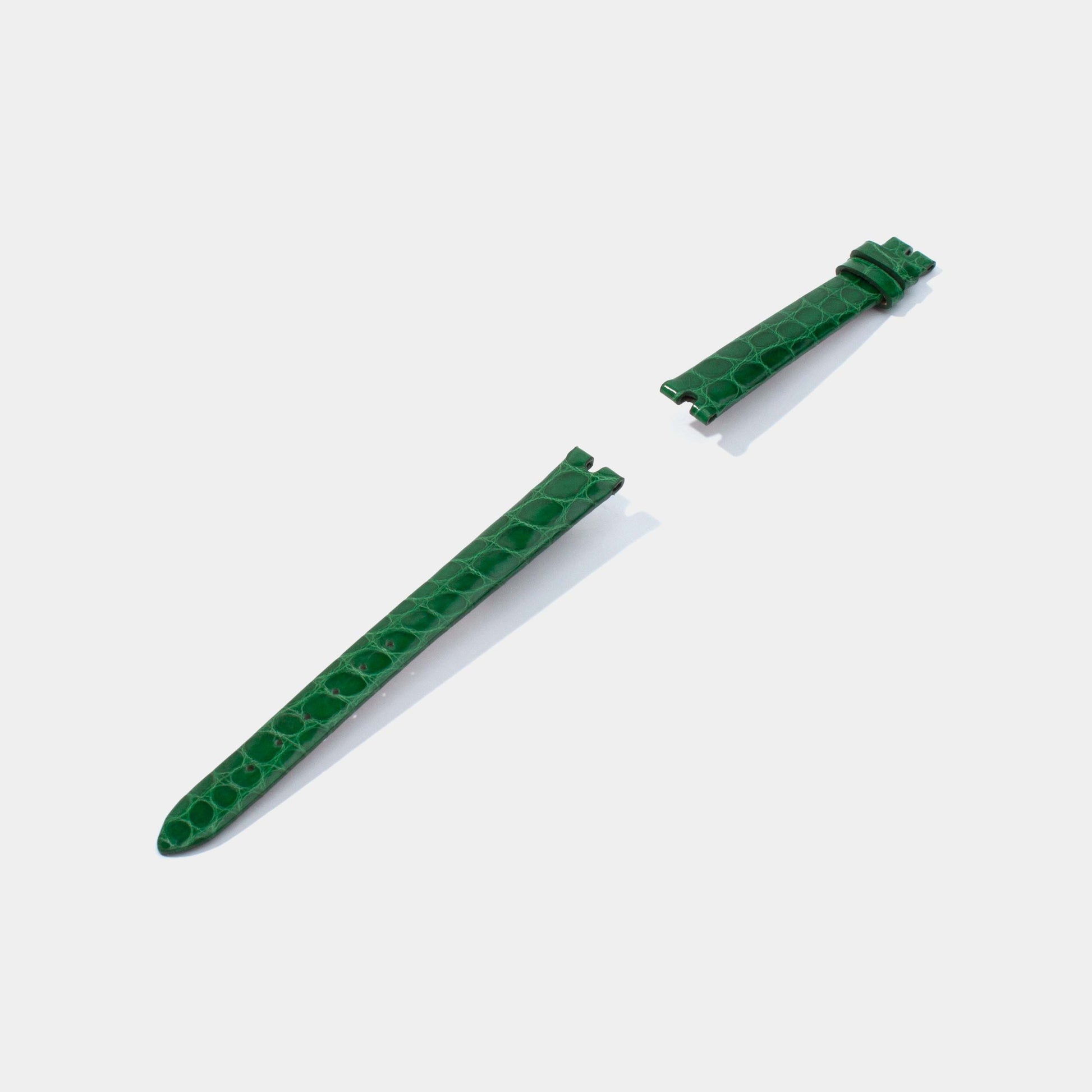 Replacement Watch Strap for Happy Diamond | Shinny Crocodile | Chopard Jessenia Original