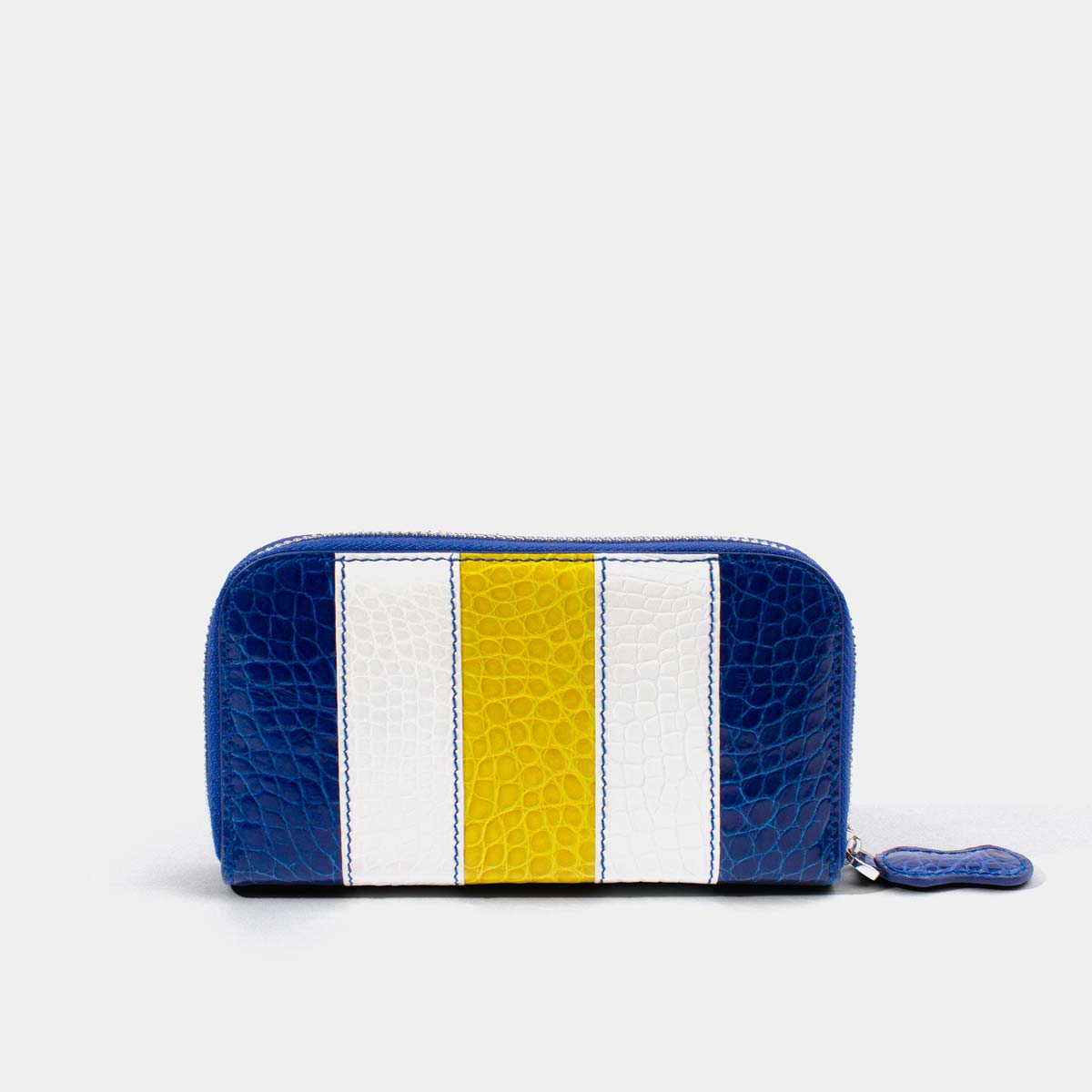 6.5" 3-Tone Alligator Women Wallet | Jessenia Original Jessenia Original