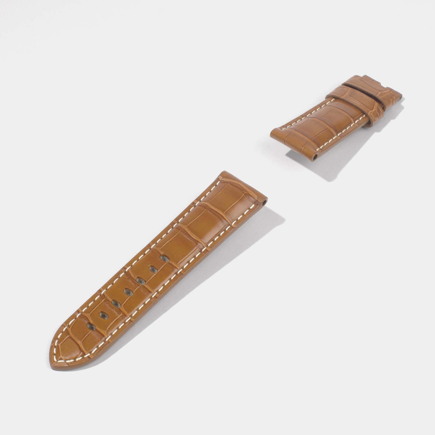 Replacement Watch Straps with Pin Buckle | Semi-Matte Alligator | Panerai Jessenia Original