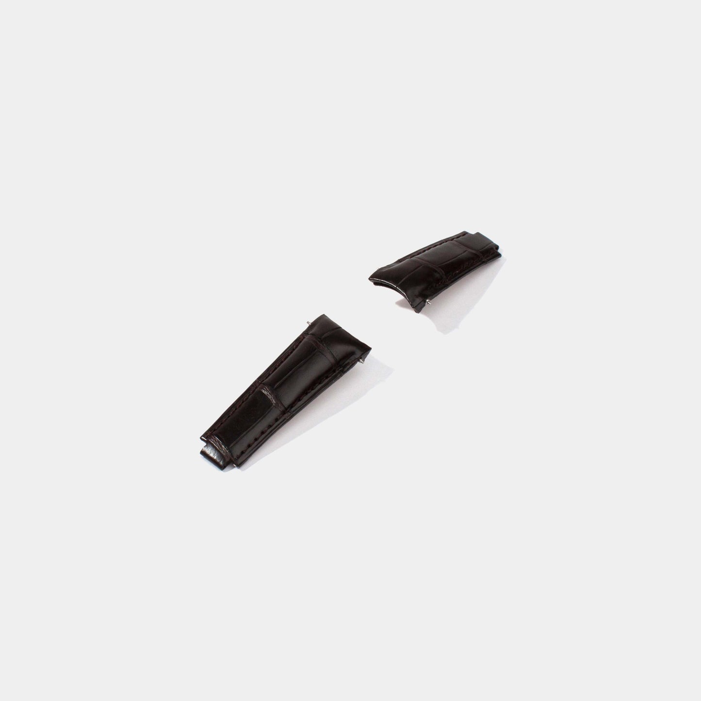 Replacement Watch Straps Daytona with Deployment Buckle | Semi-Matte Alligator | Rolex Jessenia