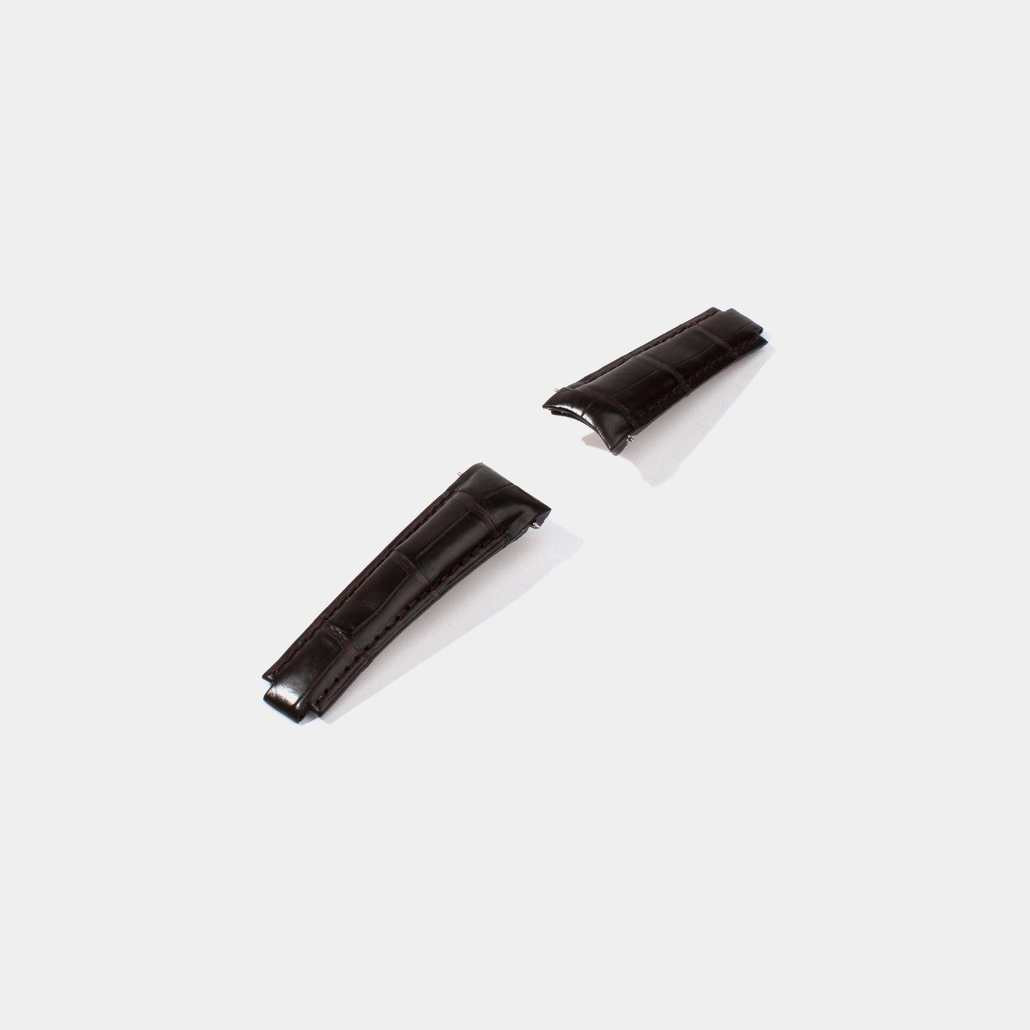 Replacement Watch Straps Daytona with Deployment Buckle | Semi-Matte Alligator | Rolex Jessenia