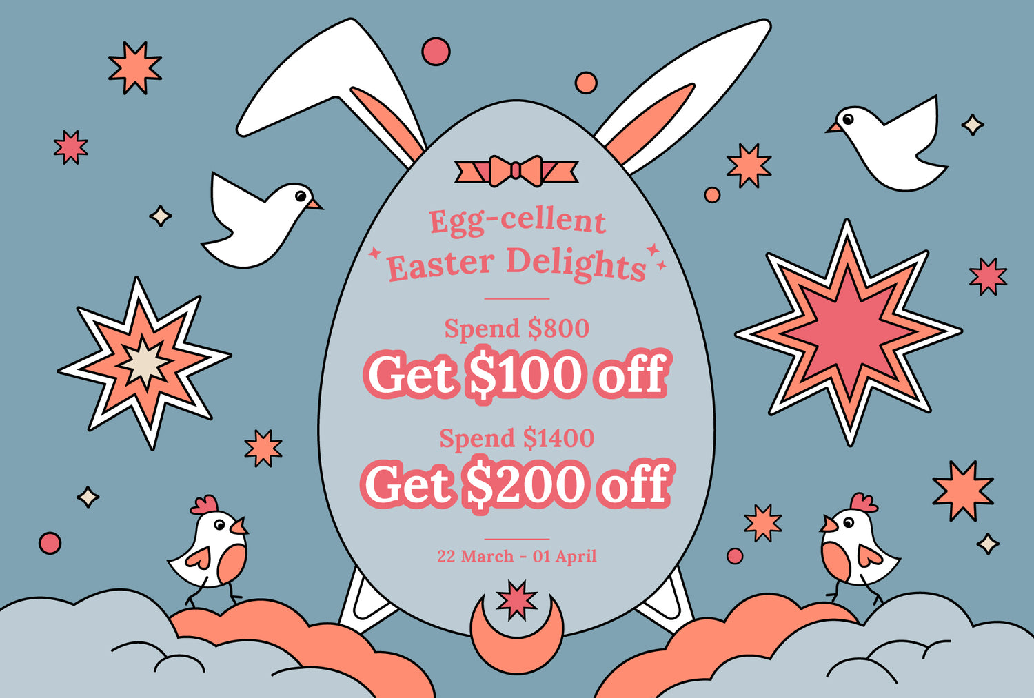 Easter Egg-cellent Delights Promotion