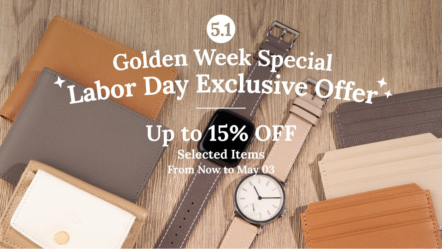 Labor Day Exclusive Offer 2026  | 15% Off Selected Items