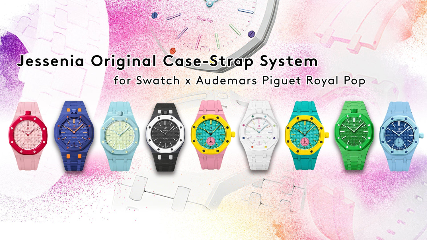 Swatch x AP Royal Pop Wrist Adaptor System | Jessenia Original