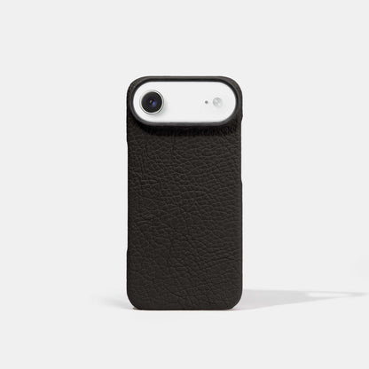Black Epsom Calf Phone Case for iPhone 17 Air