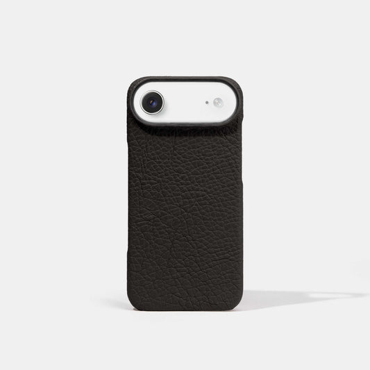 Black Epsom Calf Phone Case for iPhone 17 Air